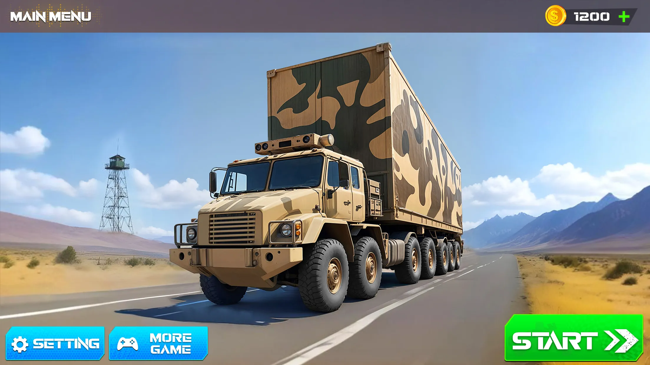 Army Cargo Truck Driving Games | Indus Appstore | Screenshot