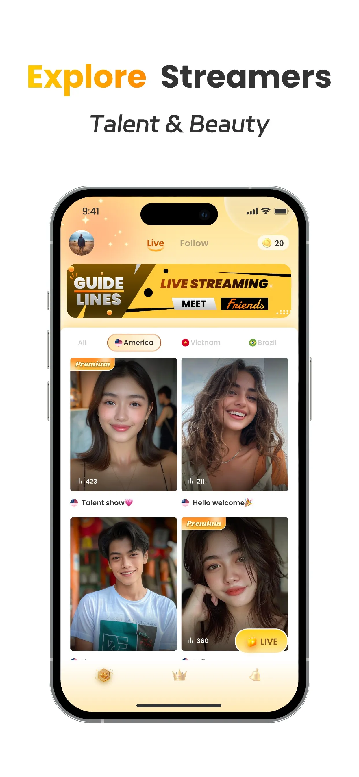 Yah Live | Indus Appstore | Screenshot