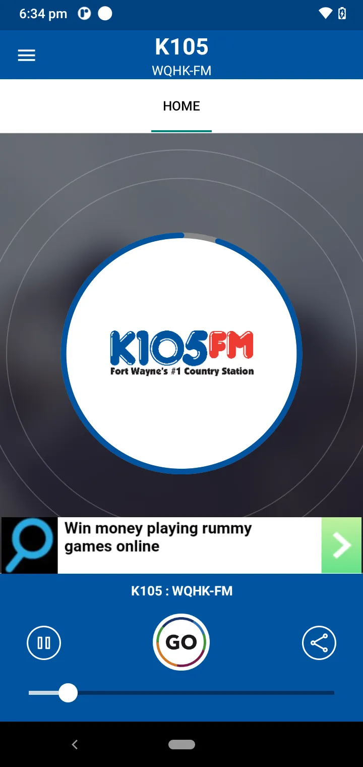 K105FM | Indus Appstore | Screenshot