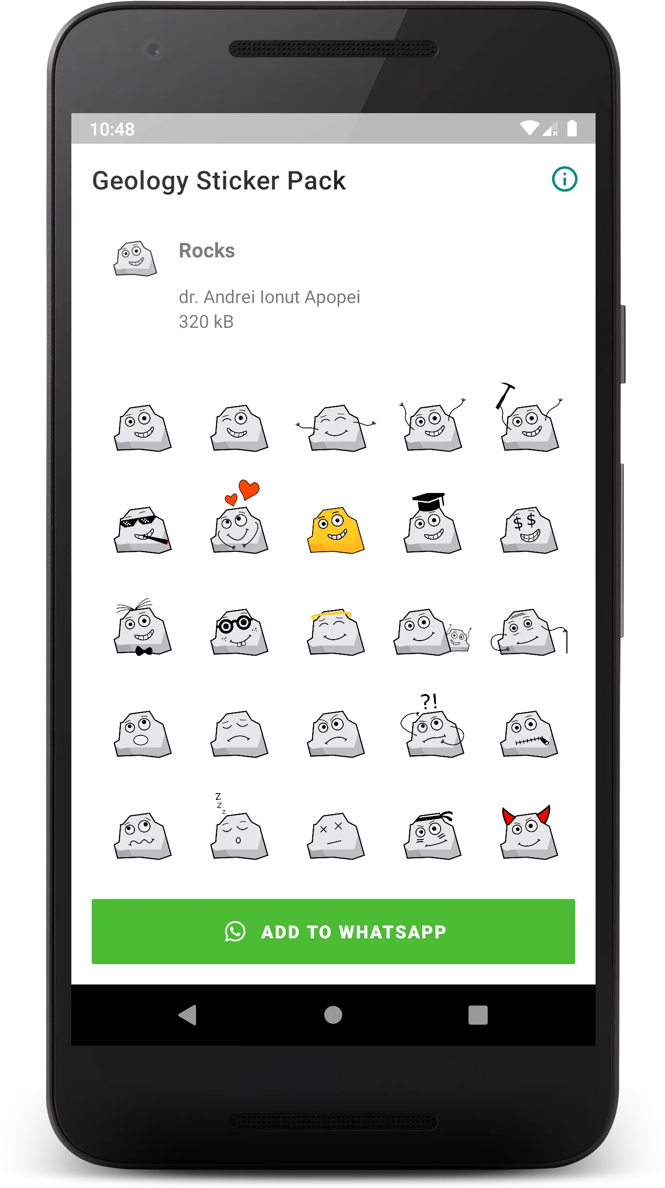 Geology Stickers for WhatsApp | Indus Appstore | Screenshot