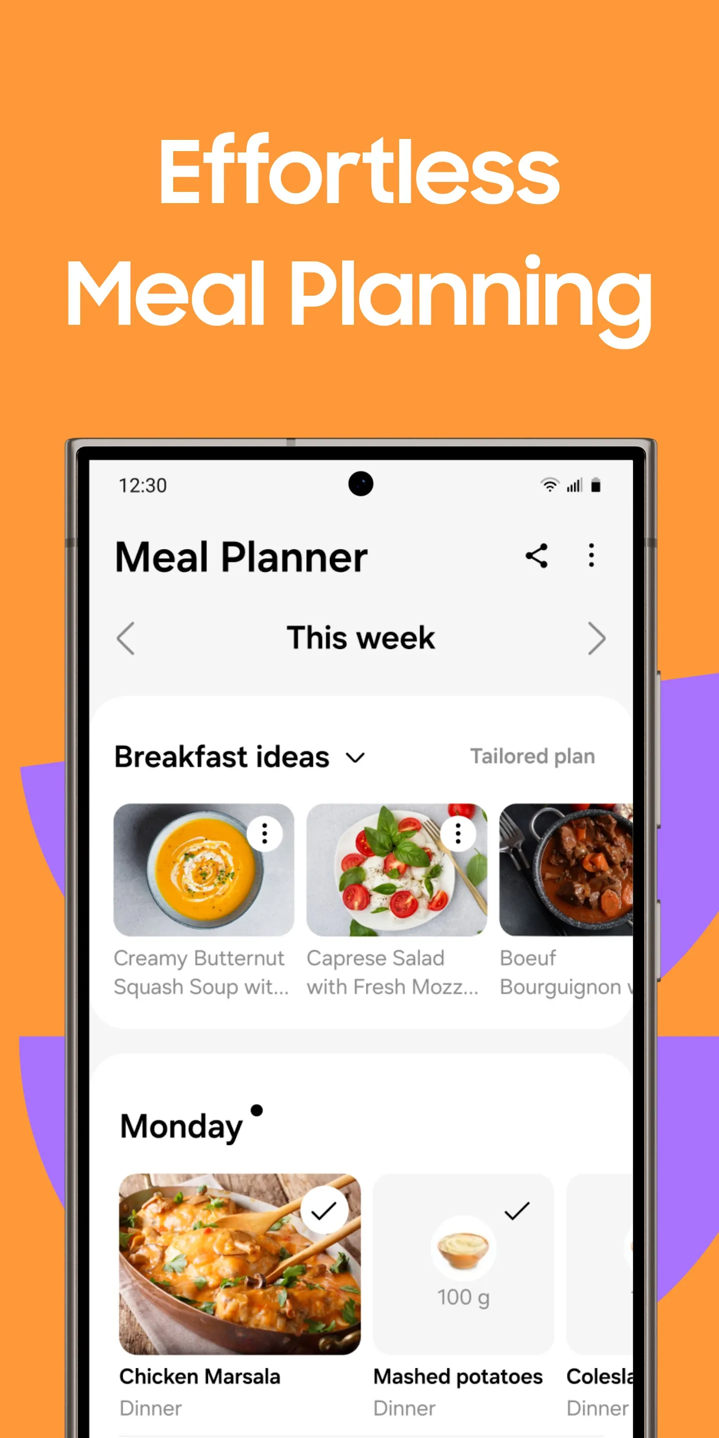 Samsung Food: Meal Planning | Indus Appstore | Screenshot