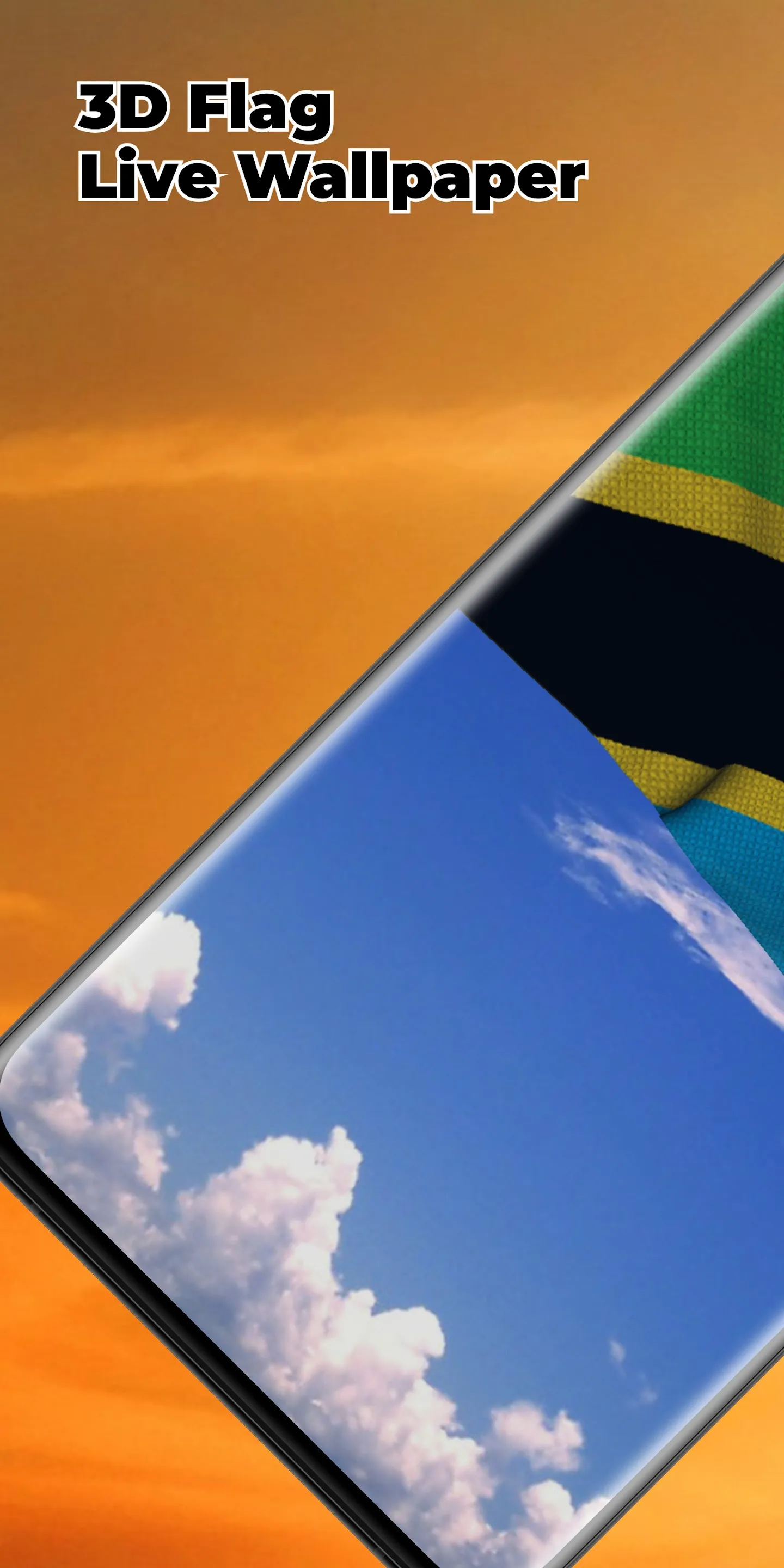 Tanzania Flag Live Wallpaper | Indus Appstore | Screenshot