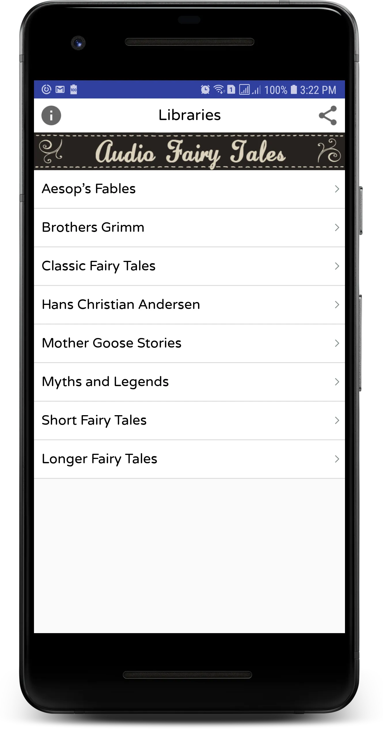 Fairy Tales Audio Collection | Indus Appstore | Screenshot