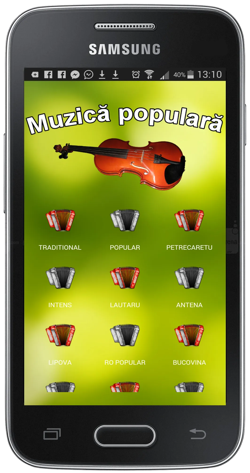 Muzica Populara | Indus Appstore | Screenshot