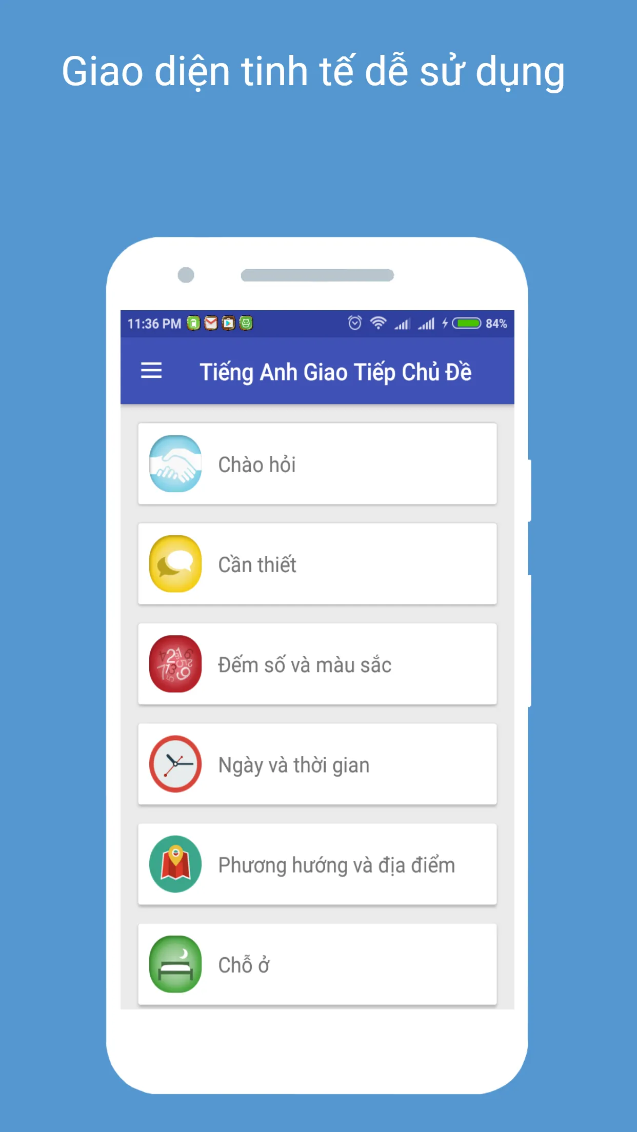 Học Tiếng Anh Giao Tiếp | Indus Appstore | Screenshot