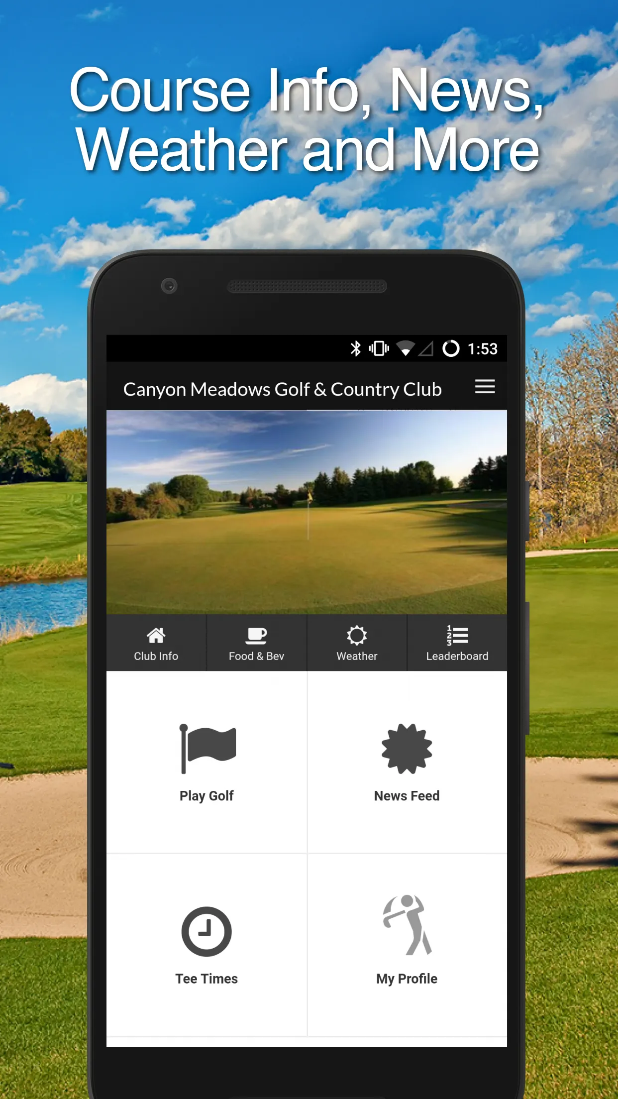 Canyon Meadows Golf & Country  | Indus Appstore | Screenshot