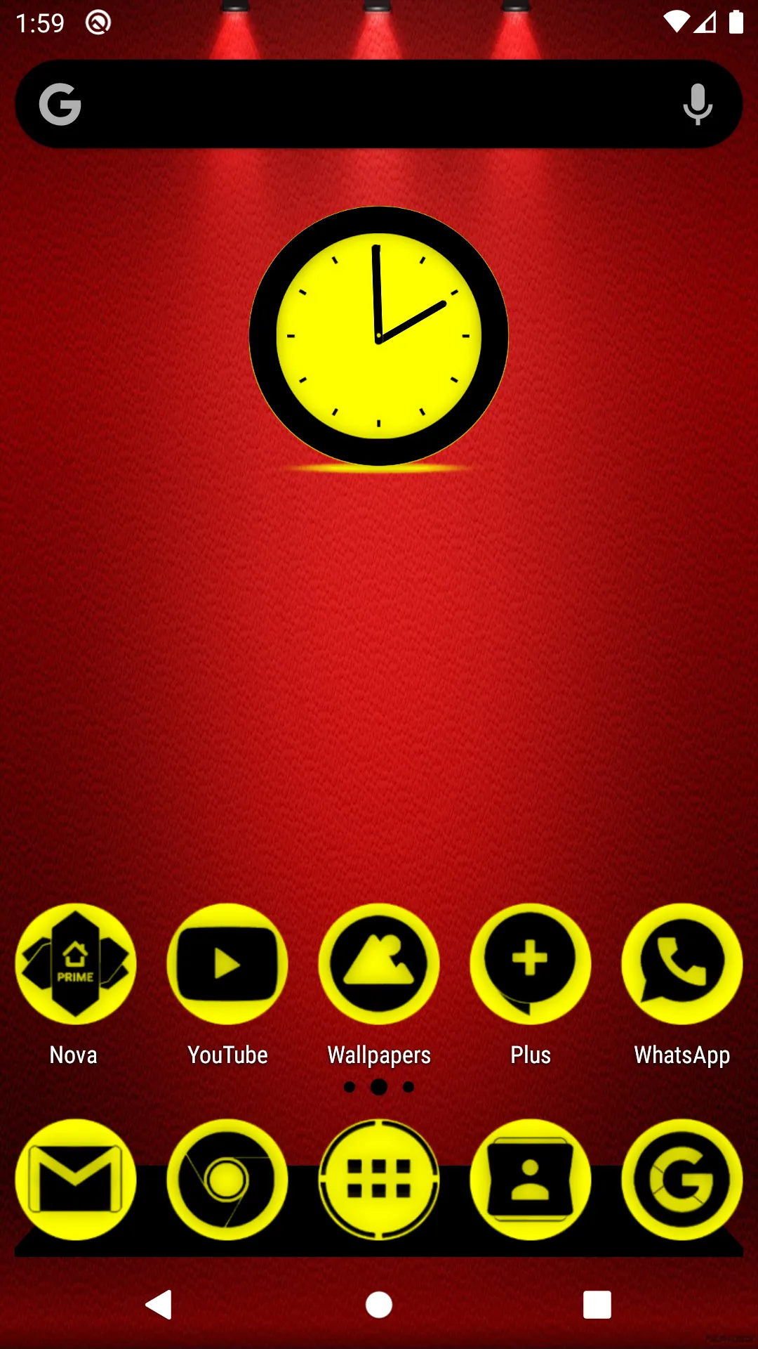 Oreo Yellow Icon Pack P2 | Indus Appstore | Screenshot