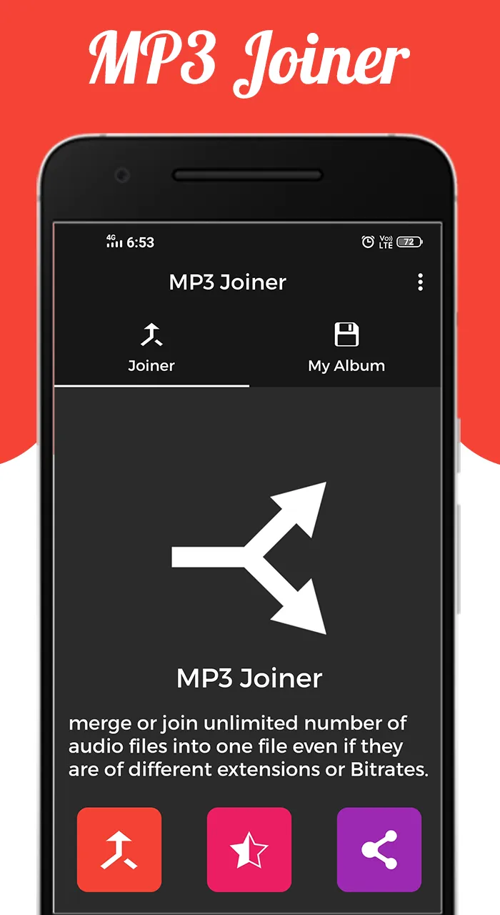 MP3 Merger : Audio Joiner | Indus Appstore | Screenshot