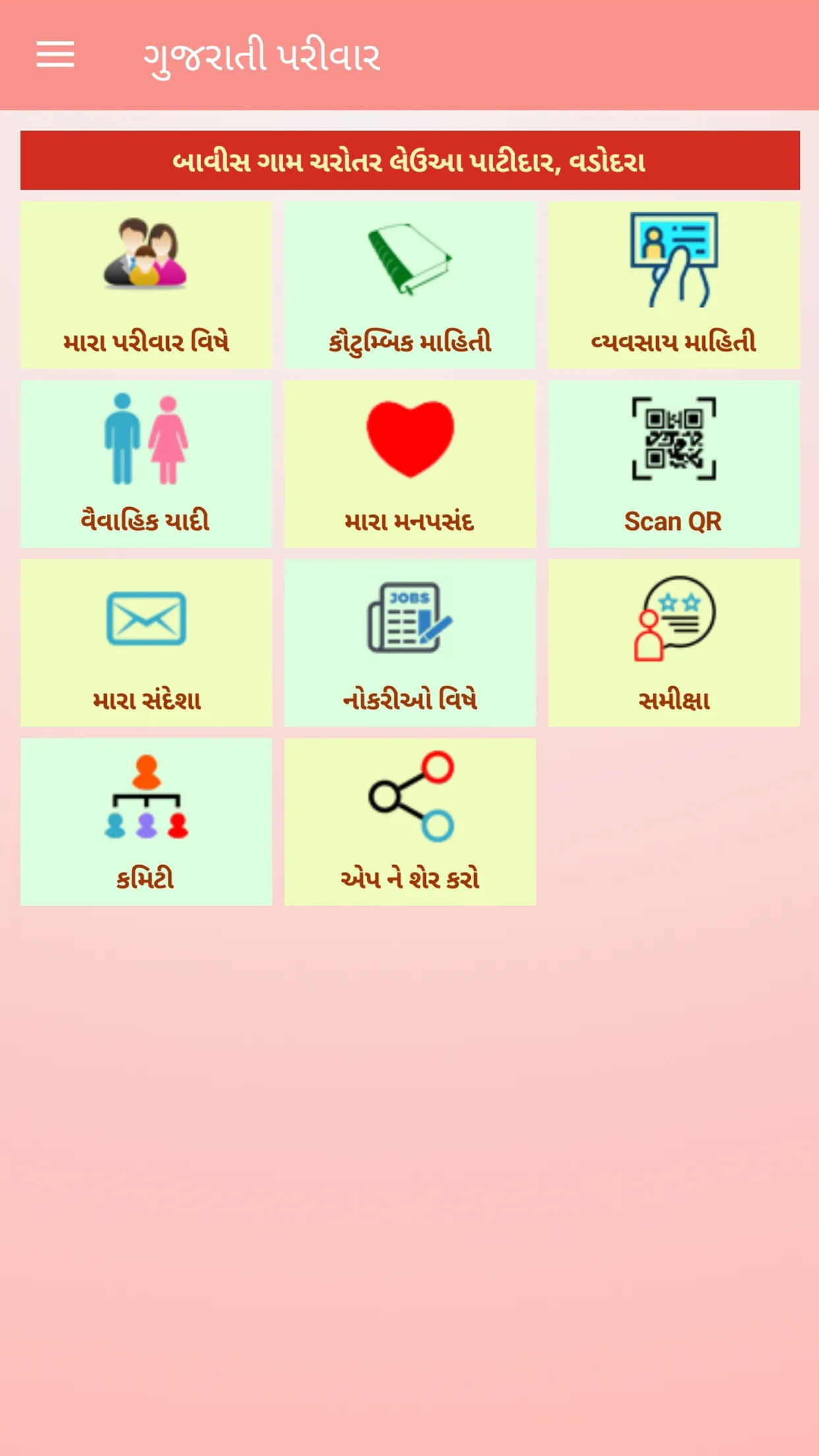 Patidar Parivar | Indus Appstore | Screenshot