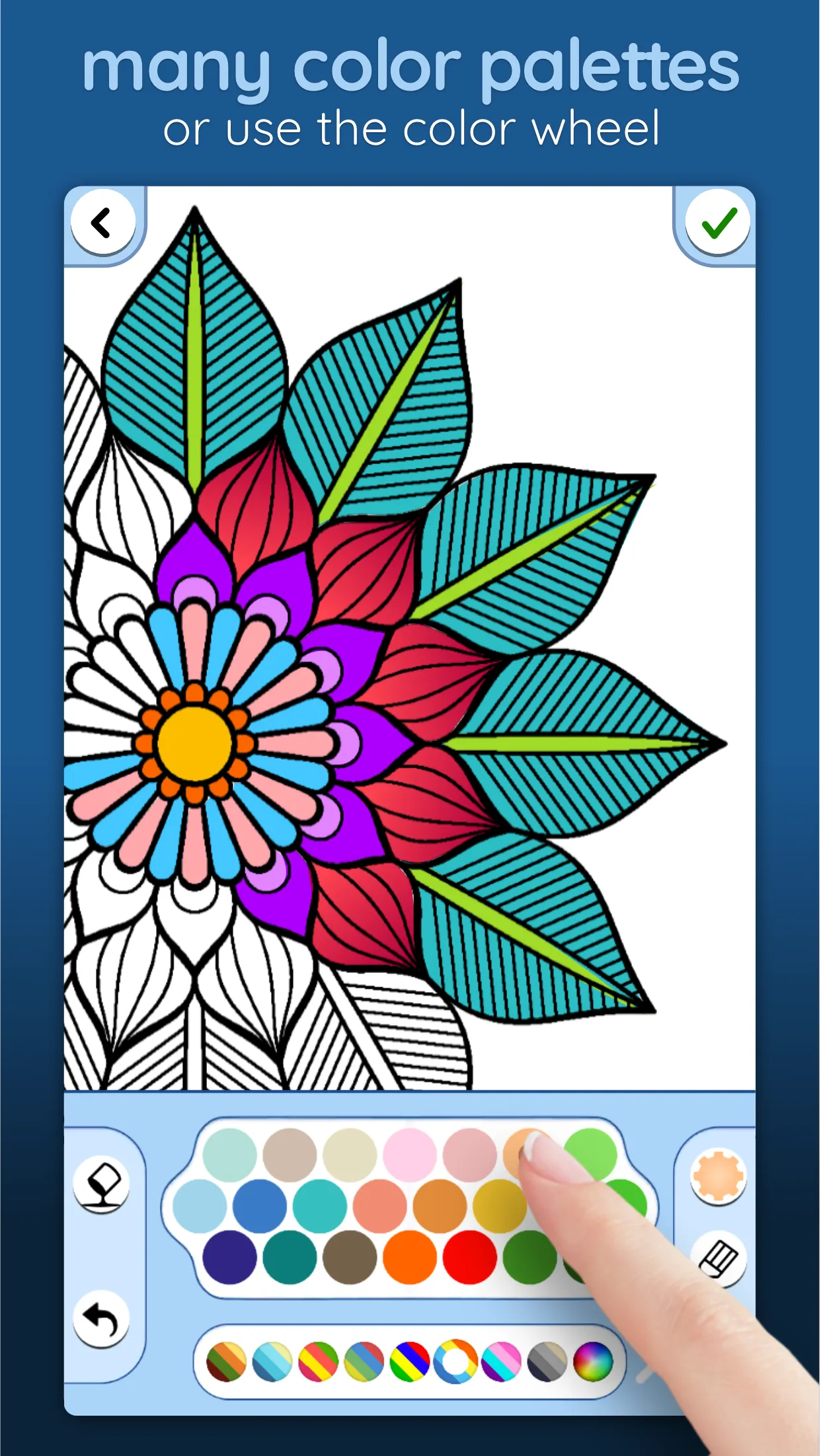 Coloring Book for Adults | Indus Appstore | Screenshot