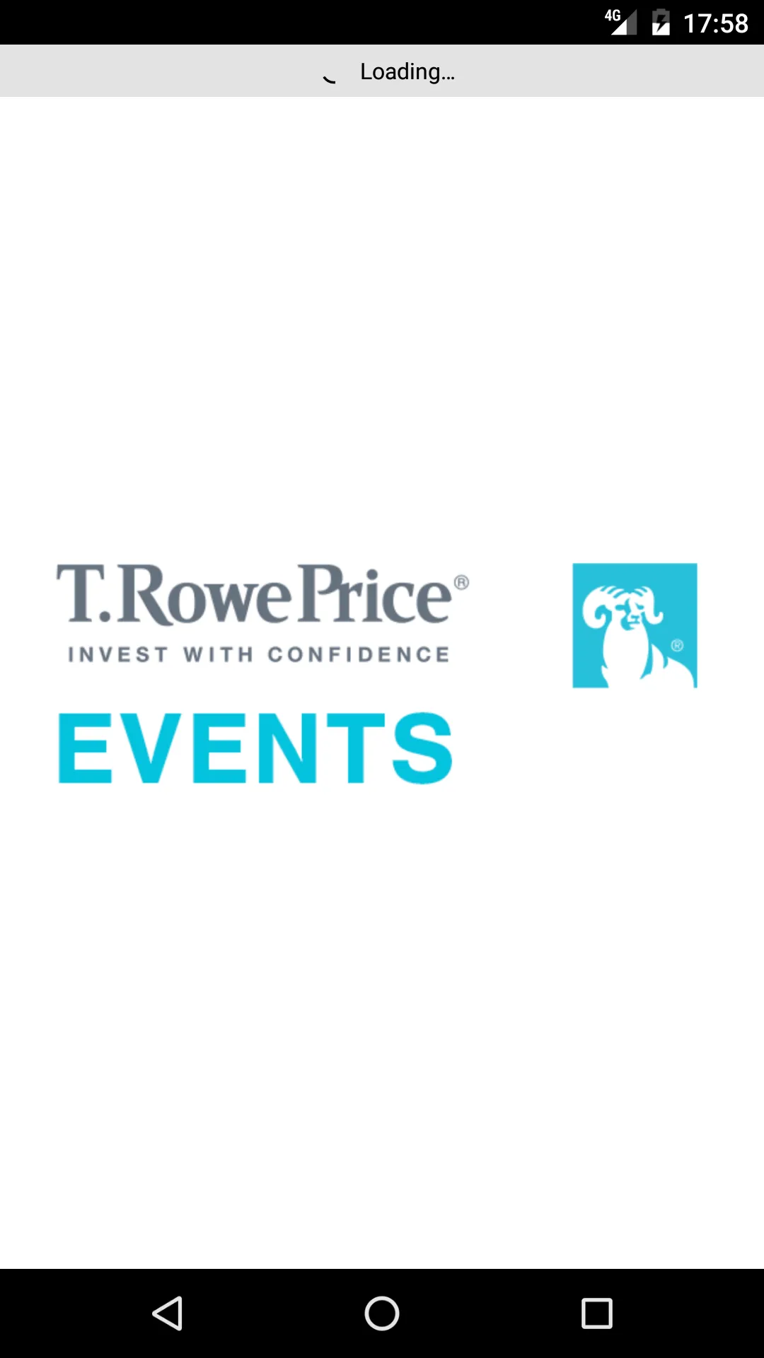 T. Rowe Price Events | Indus Appstore | Screenshot