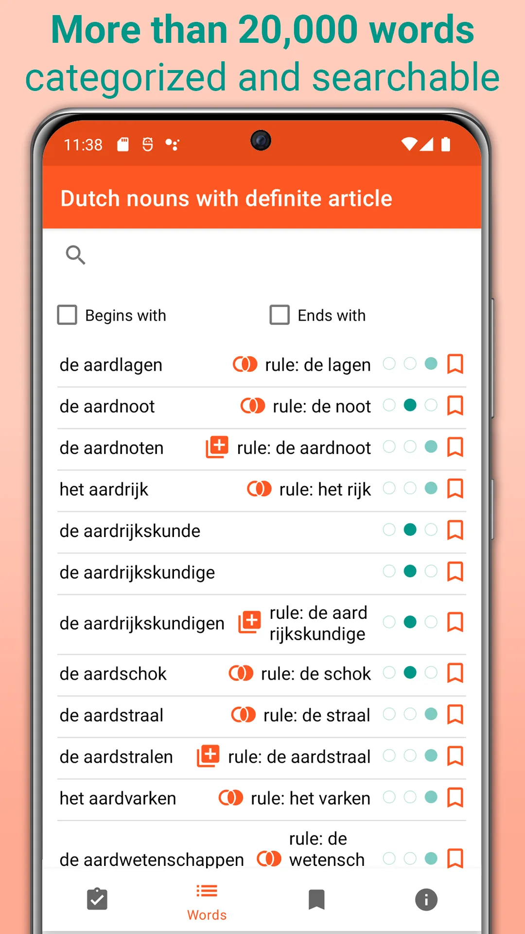 Dutch Definite Articles | Indus Appstore | Screenshot