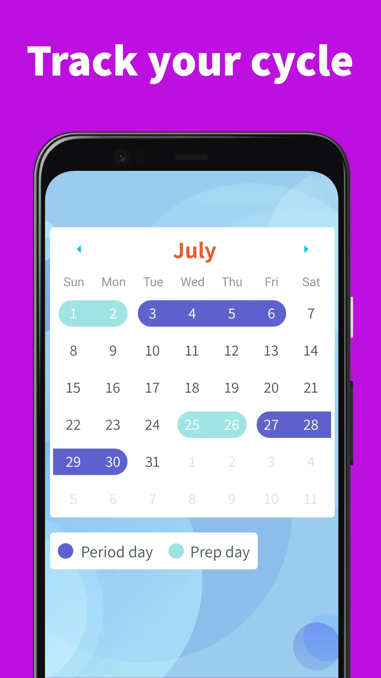 Luna Period Tracker For Teens | Indus Appstore | Screenshot