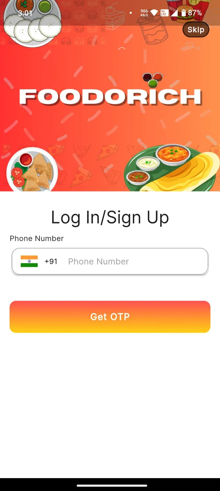 FoodoRich | Indus Appstore | Screenshot