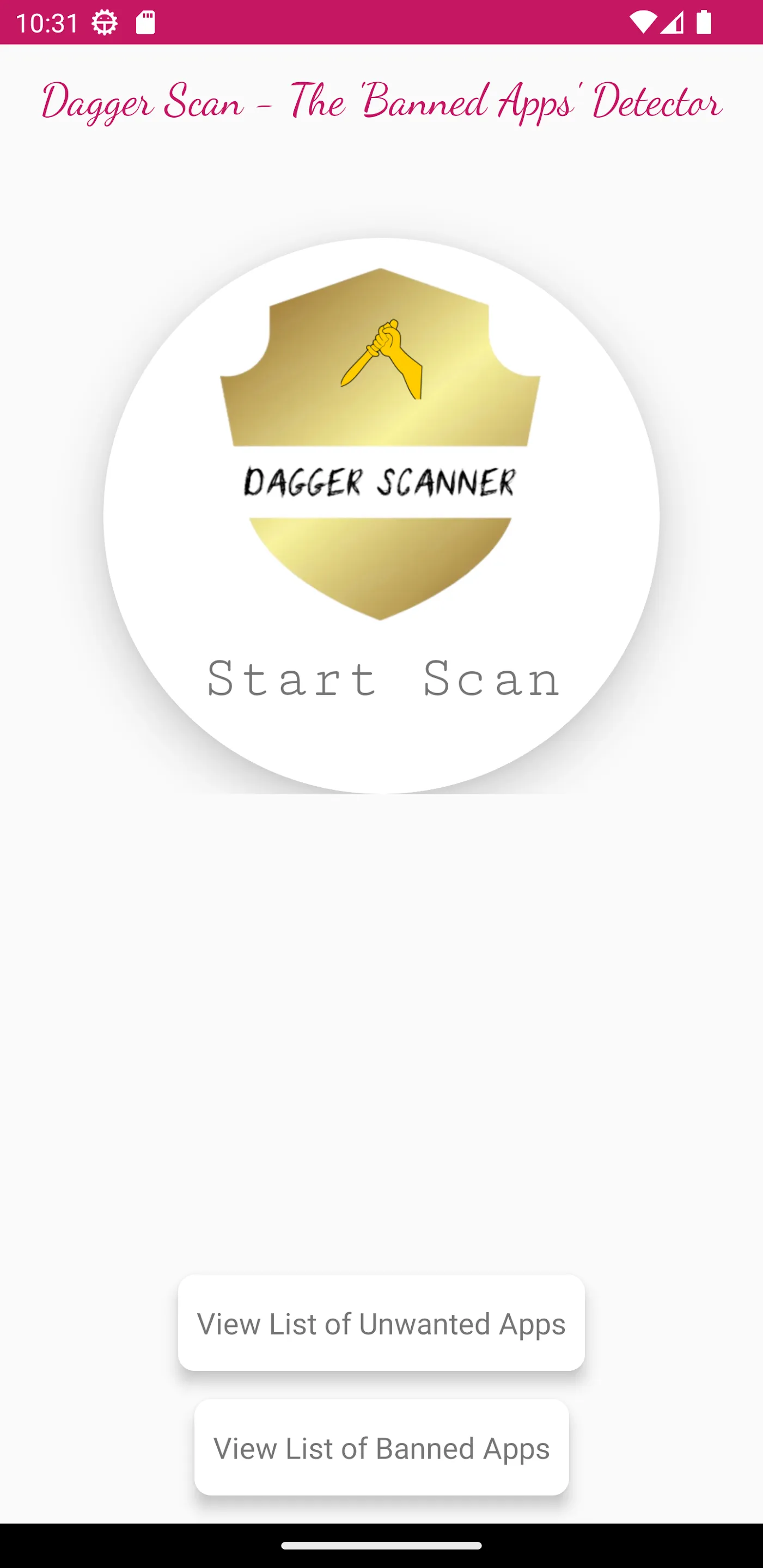 Dagger Scanner | Indus Appstore | Screenshot