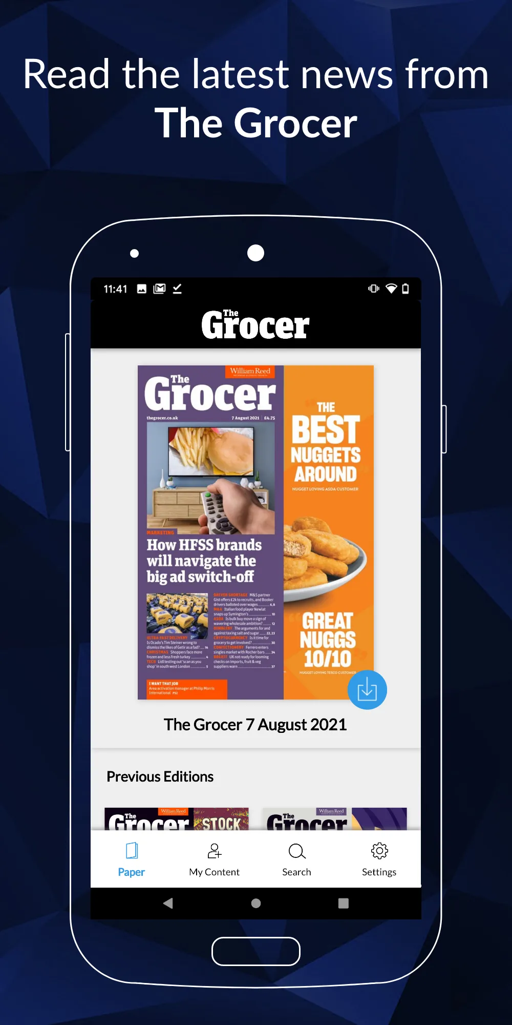 The Grocer Magazine | Indus Appstore | Screenshot