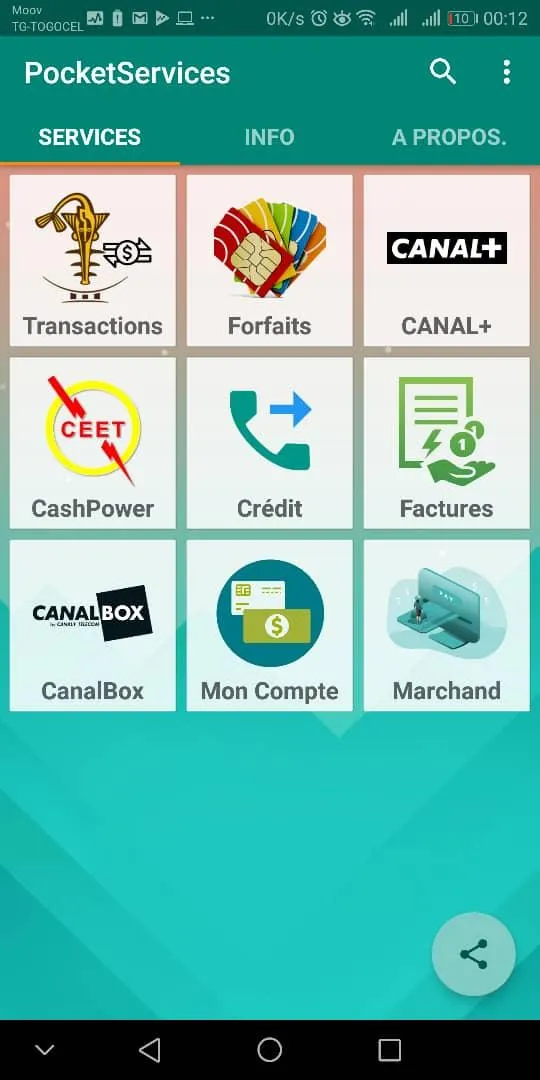 PocketServices | Indus Appstore | Screenshot