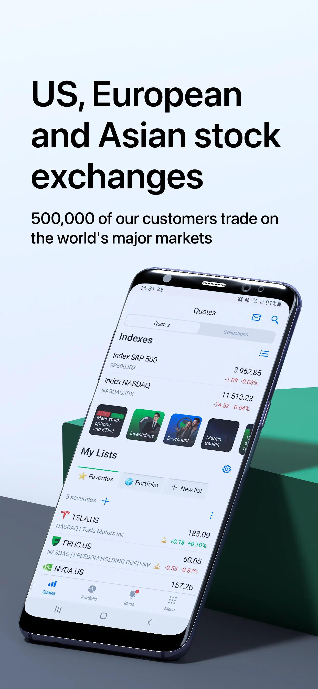 Tradernet by Freedom Finance | Indus Appstore | Screenshot