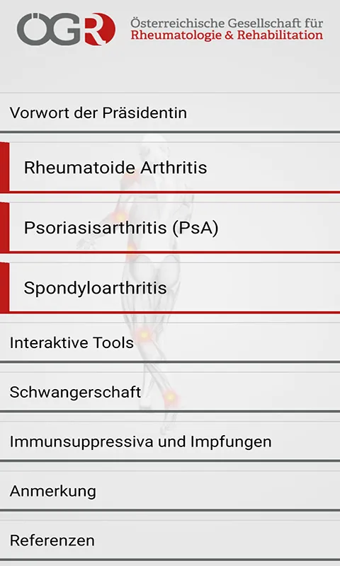 RheumaGuide | Indus Appstore | Screenshot