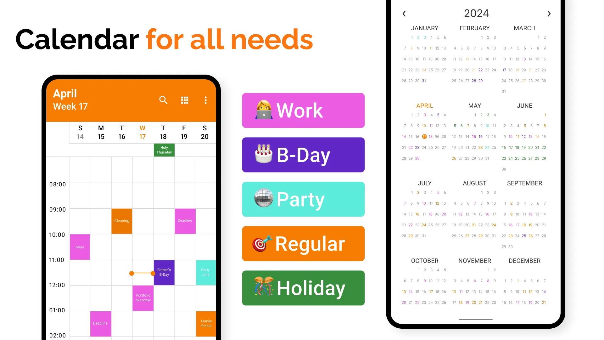 Simple Calendar | Indus Appstore | Screenshot