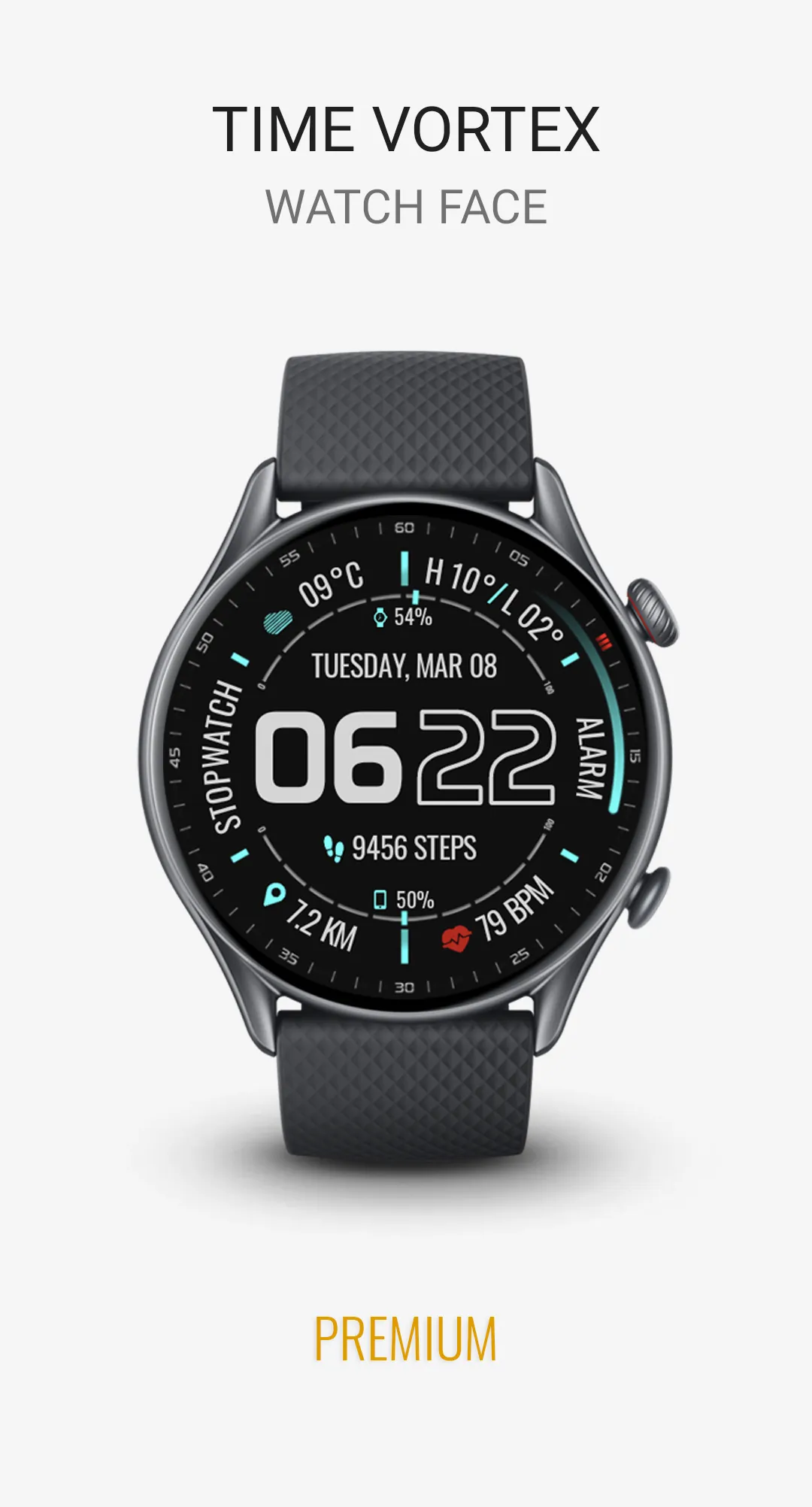 Time Vortex Watch Face | Indus Appstore | Screenshot