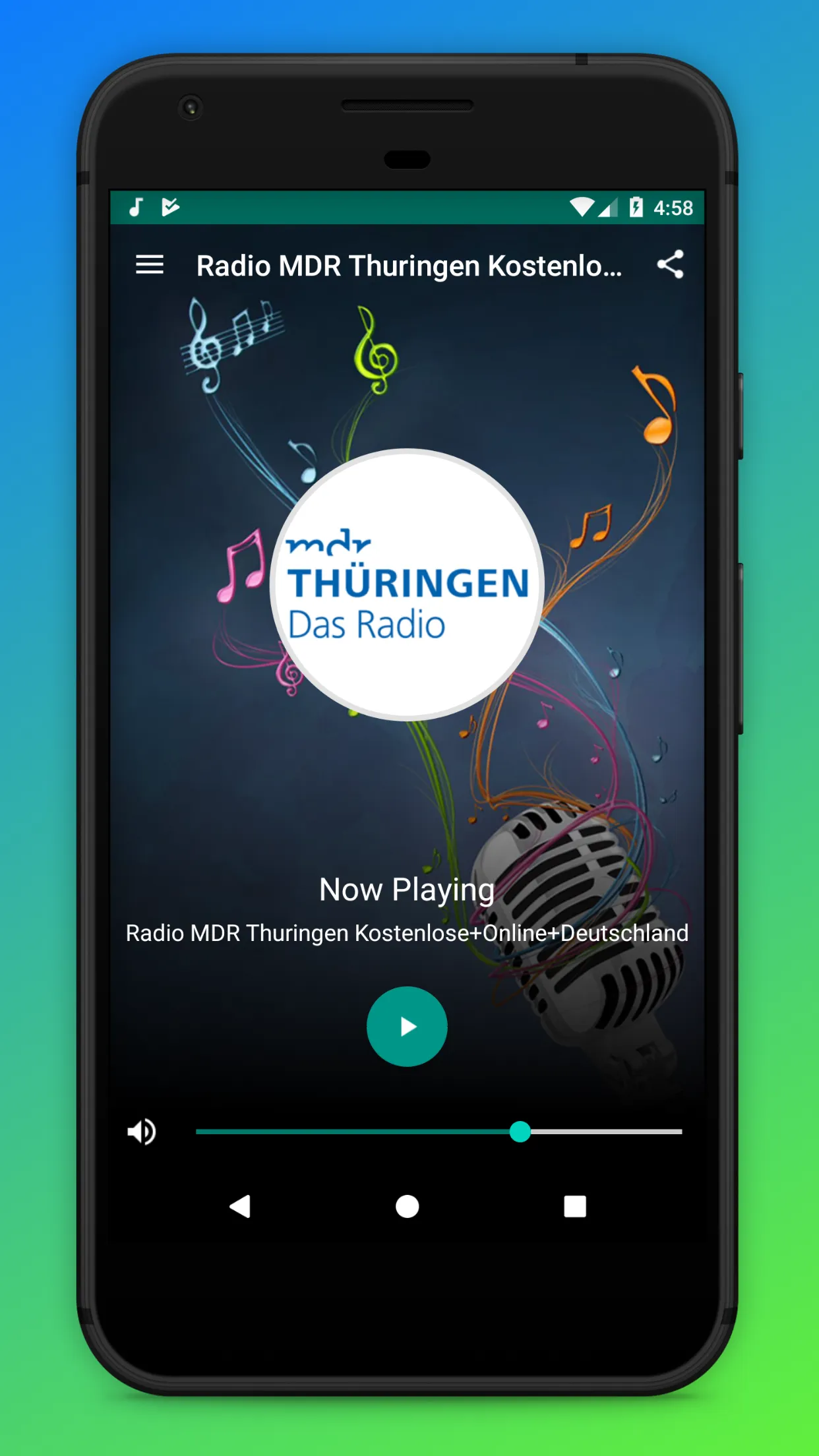 MDR Thüringen Radio App Online | Indus Appstore | Screenshot