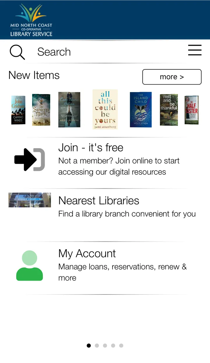 Mid North Coast Library Servic | Indus Appstore | Screenshot