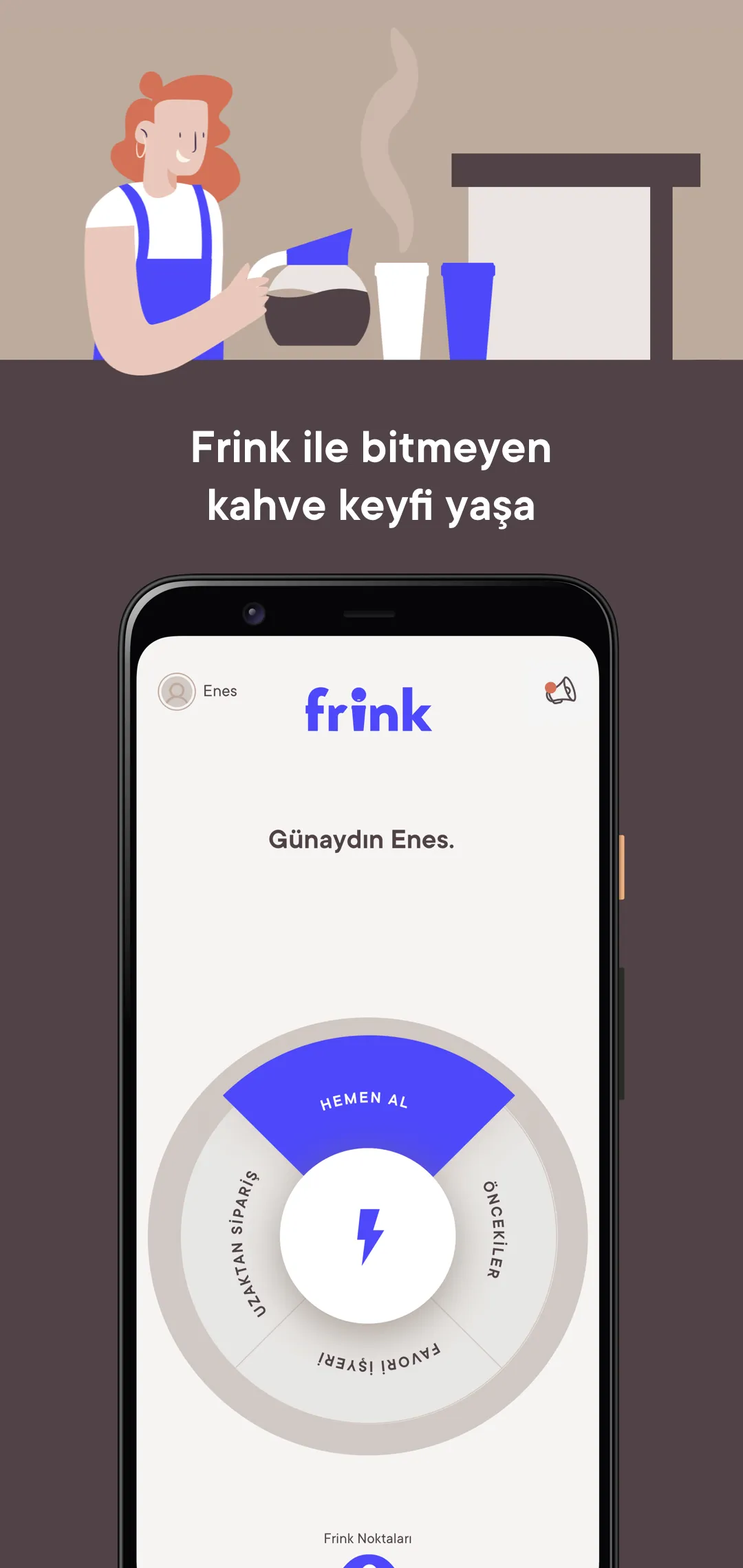 Frink - Kahve Üyeliği | Indus Appstore | Screenshot