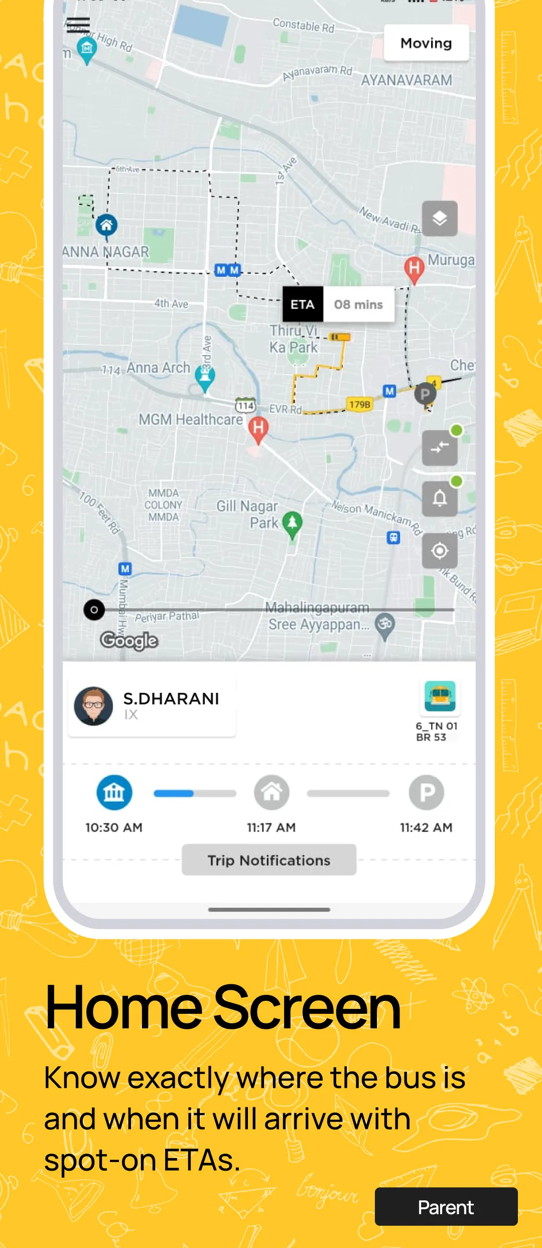 NeoTrack - School Bus Tracking | Indus Appstore | Screenshot