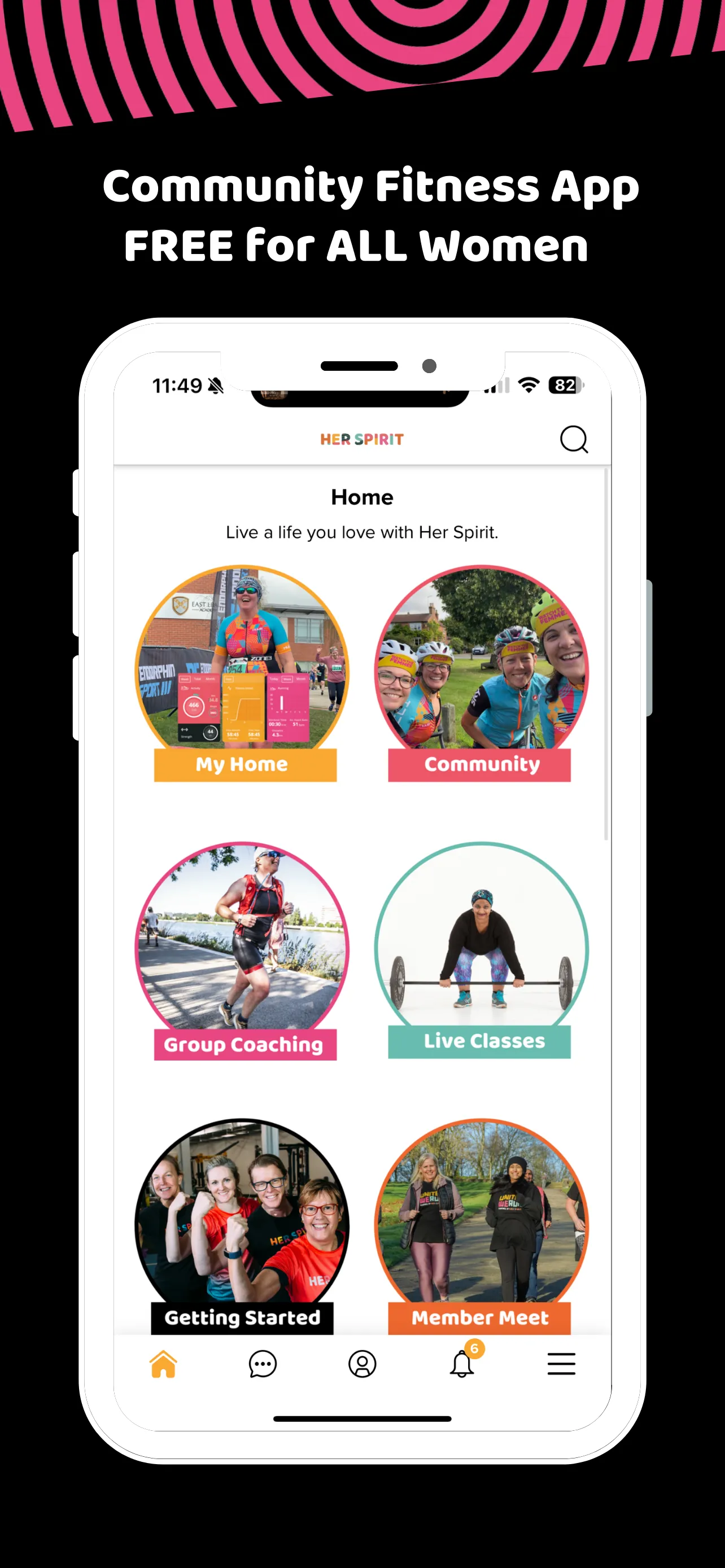 Her Spirit: Fitness for Women | Indus Appstore | Screenshot