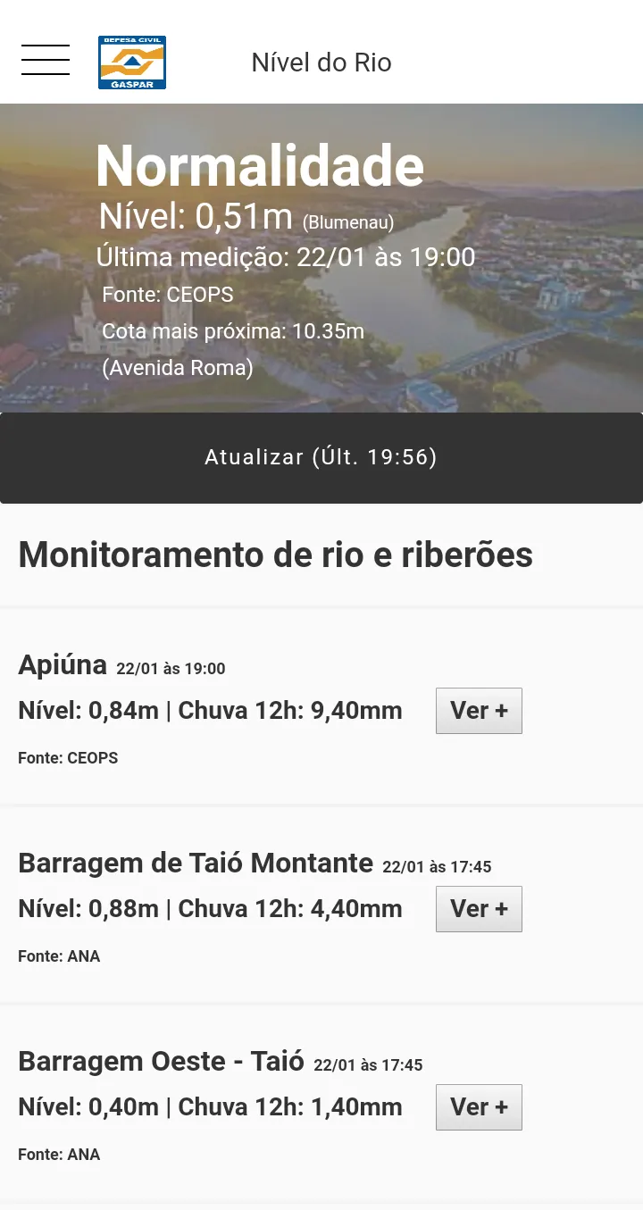 Alerta Gaspar | Indus Appstore | Screenshot