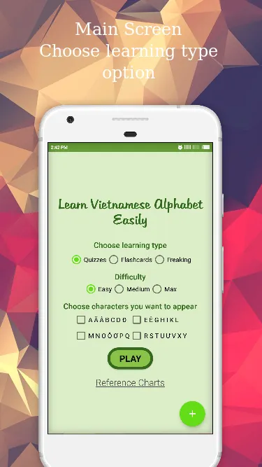 Vietnamese Alphabet Letter | Indus Appstore | Screenshot