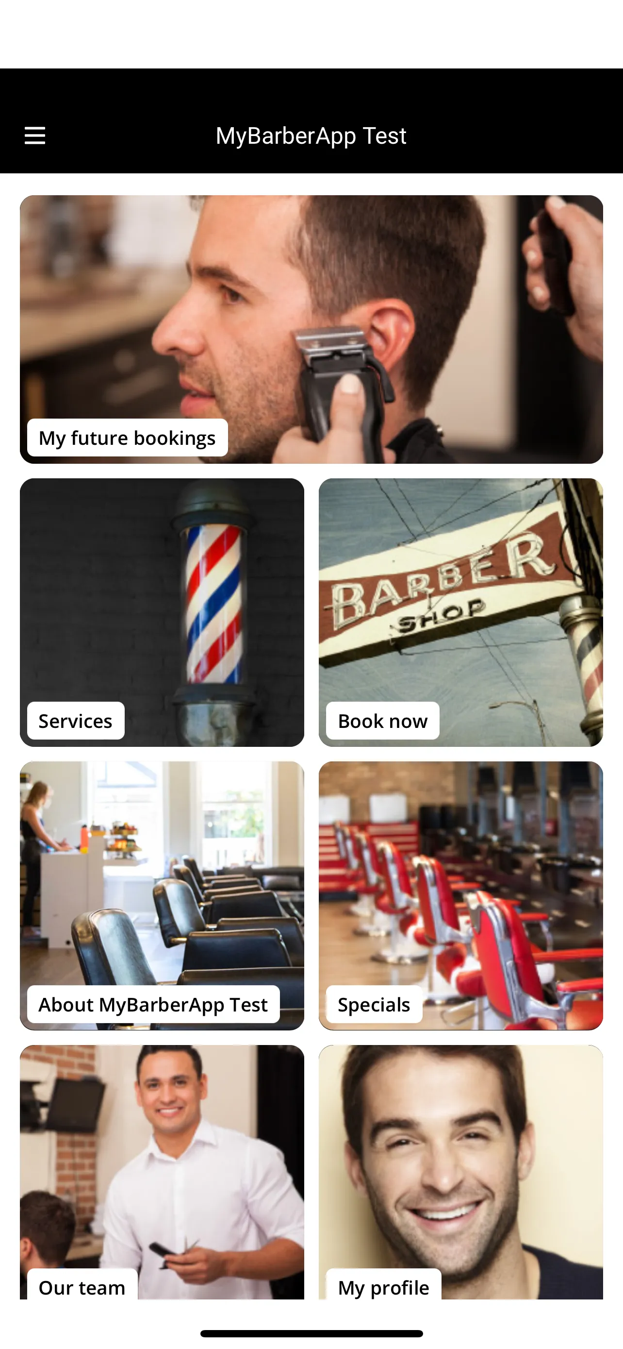 myBARBERapp | Indus Appstore | Screenshot