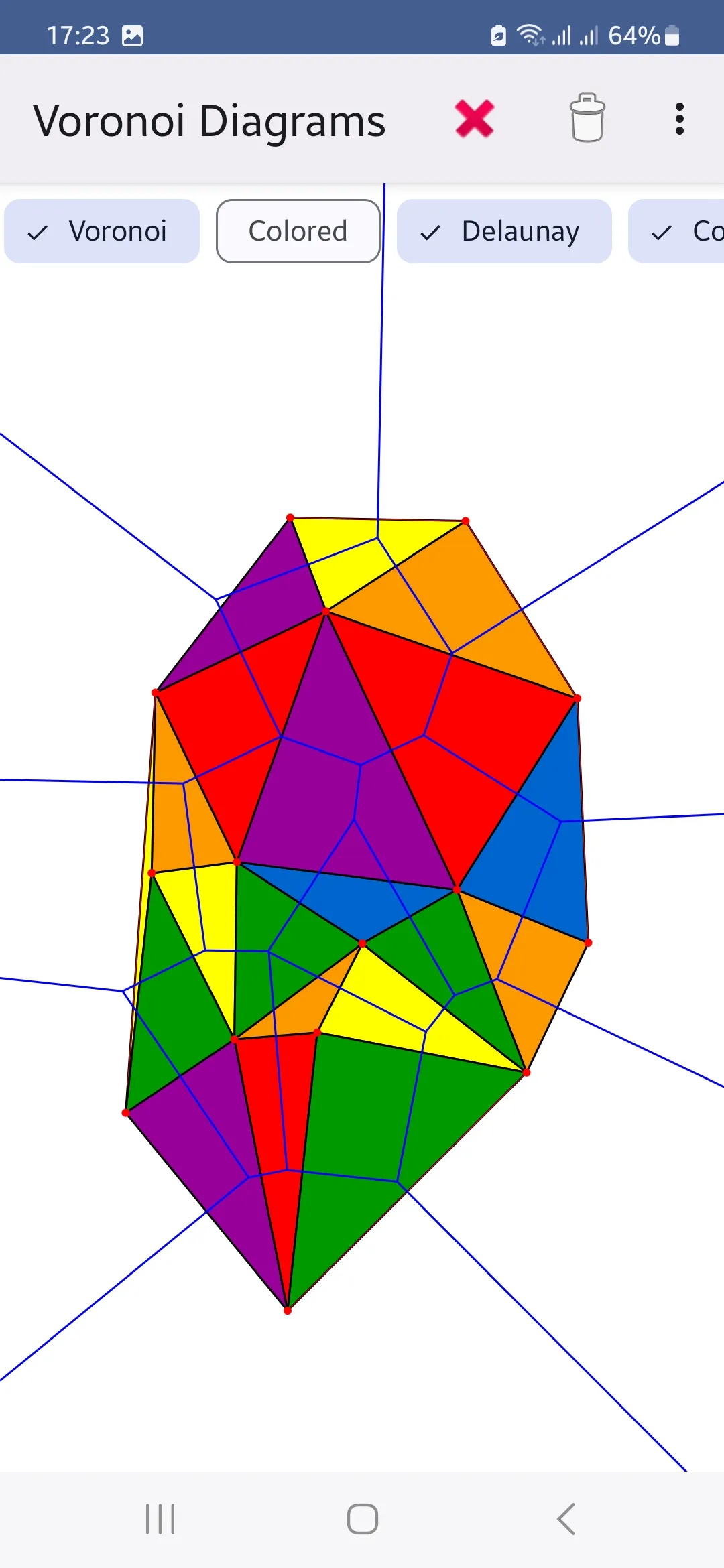 Voronoi Diagram | Indus Appstore | Screenshot