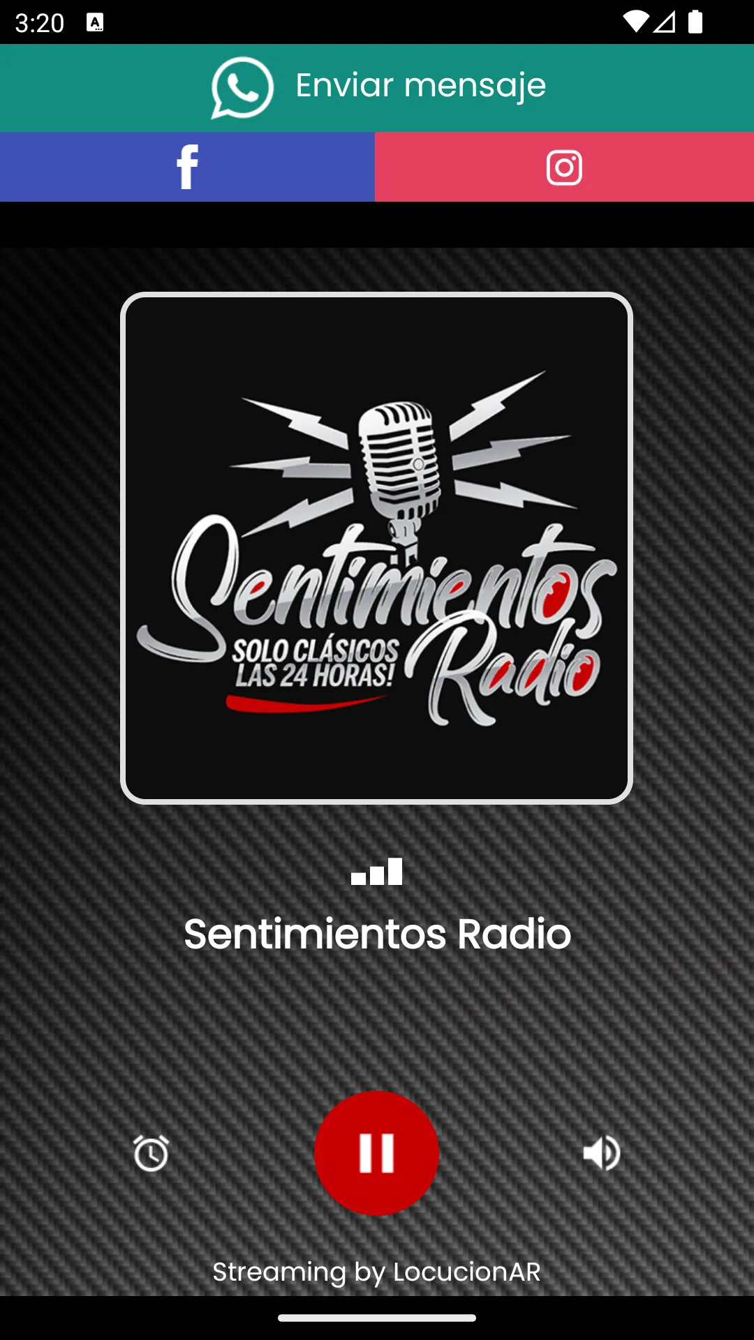 Sentimientos Radio | Indus Appstore | Screenshot