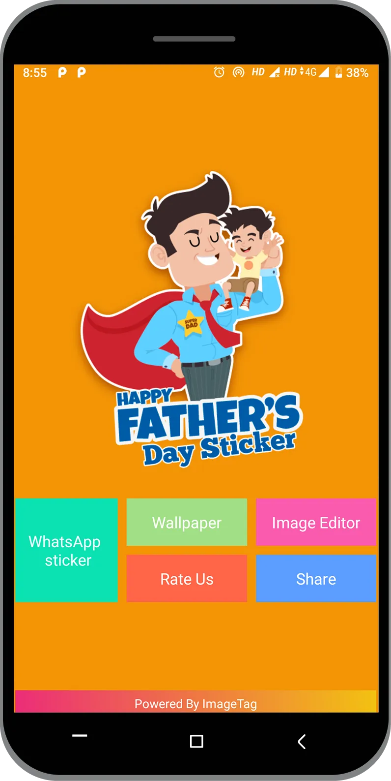 Father day - sticker, image | Indus Appstore | Screenshot