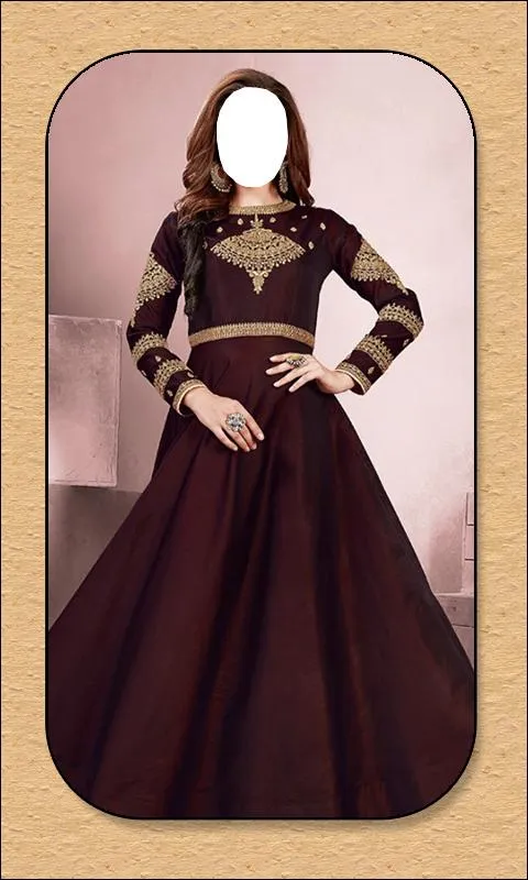 Women Gown Dress Photo Suit | Indus Appstore | Screenshot