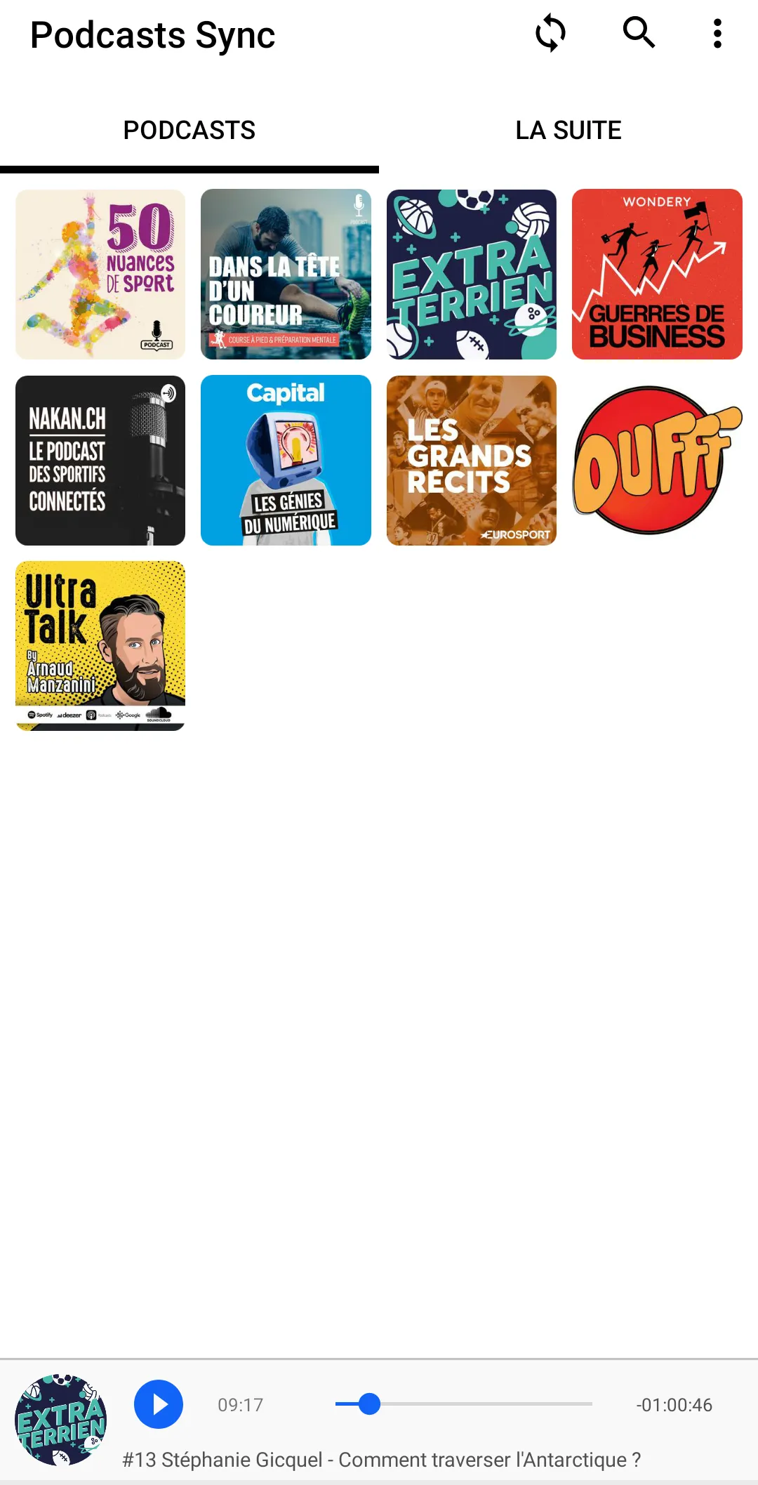 MyPodcasts | Indus Appstore | Screenshot