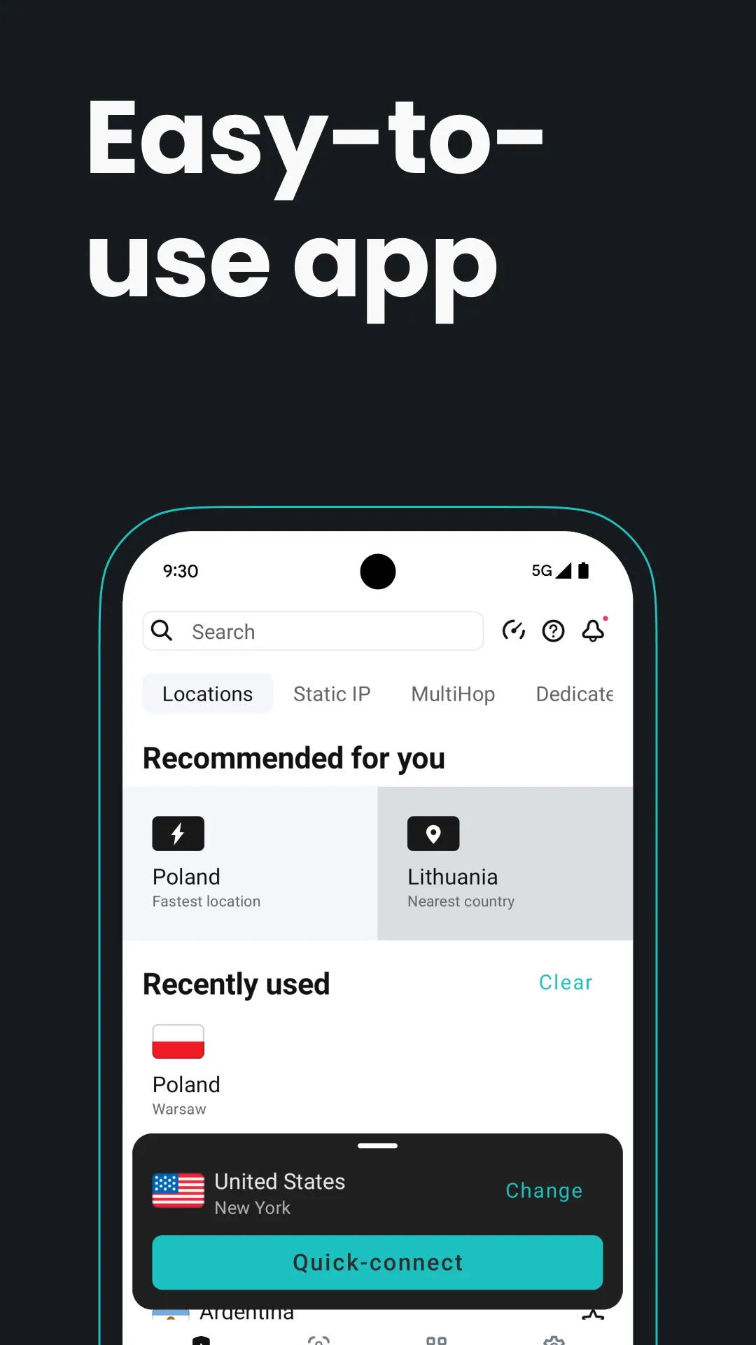 Surfshark: Secure VPN service | Indus Appstore | Screenshot