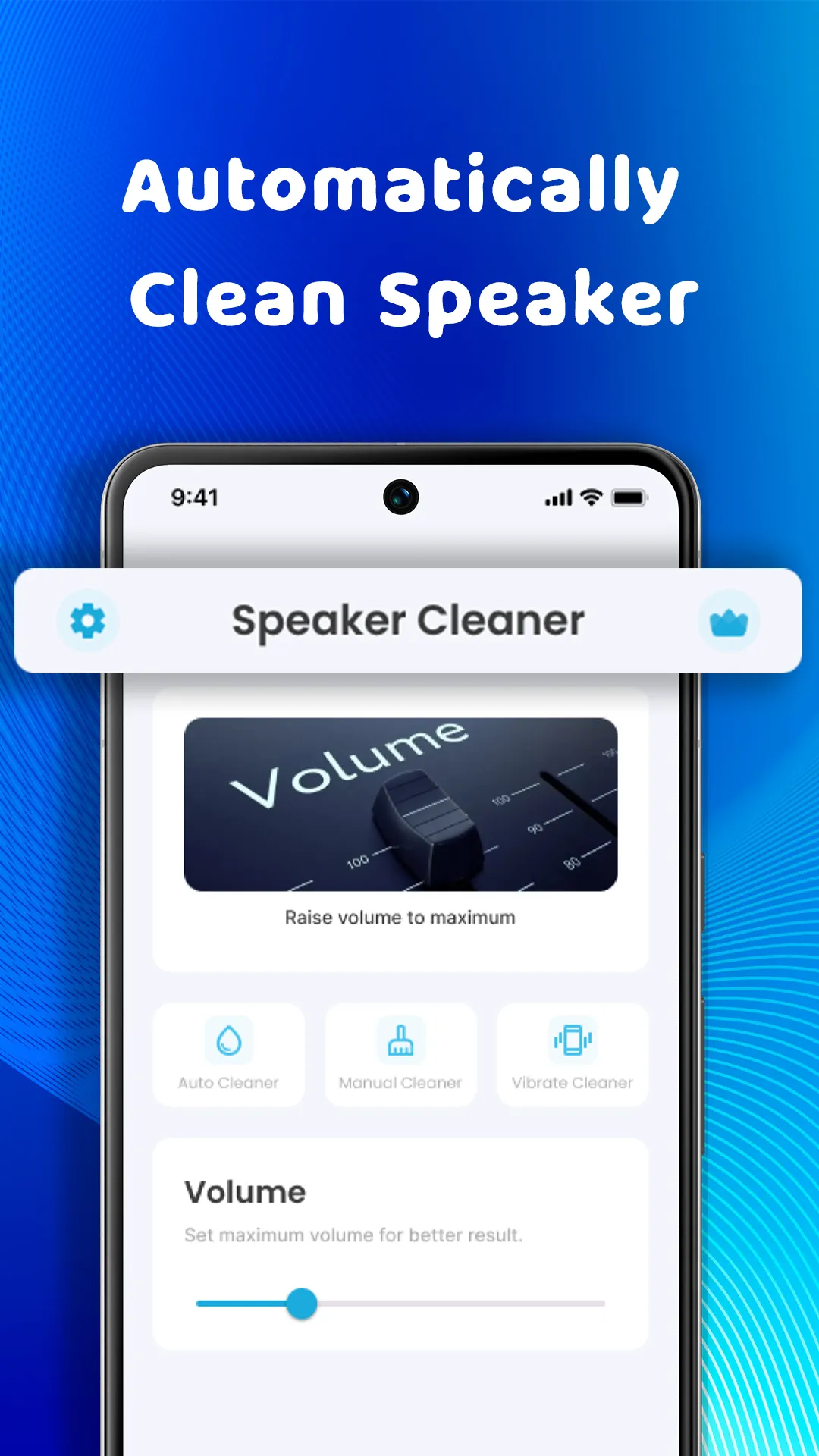 Speaker Cleaner, Water Remover | Indus Appstore | Screenshot