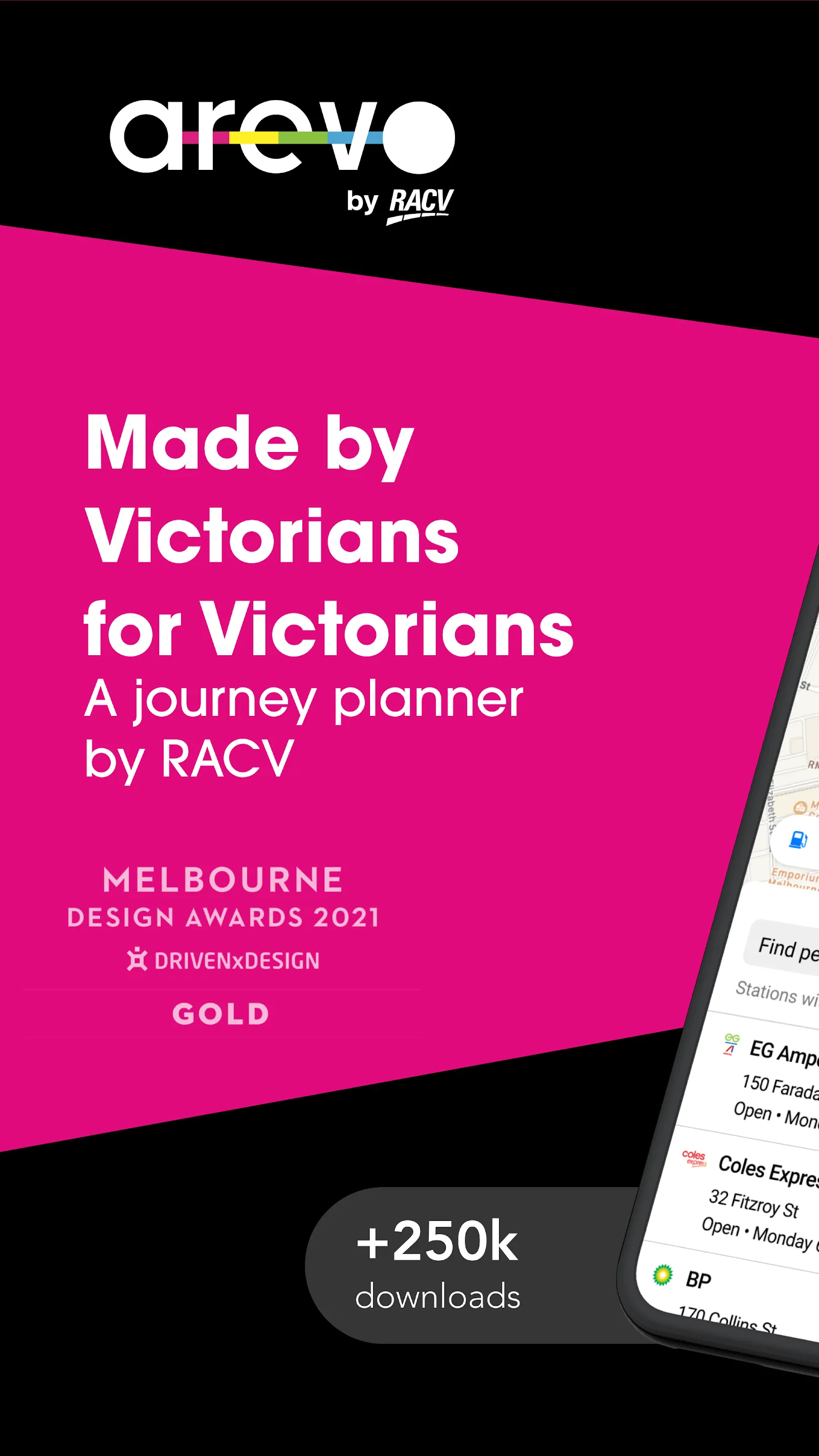 arevo: RACV's Journey Planner | Indus Appstore | Screenshot