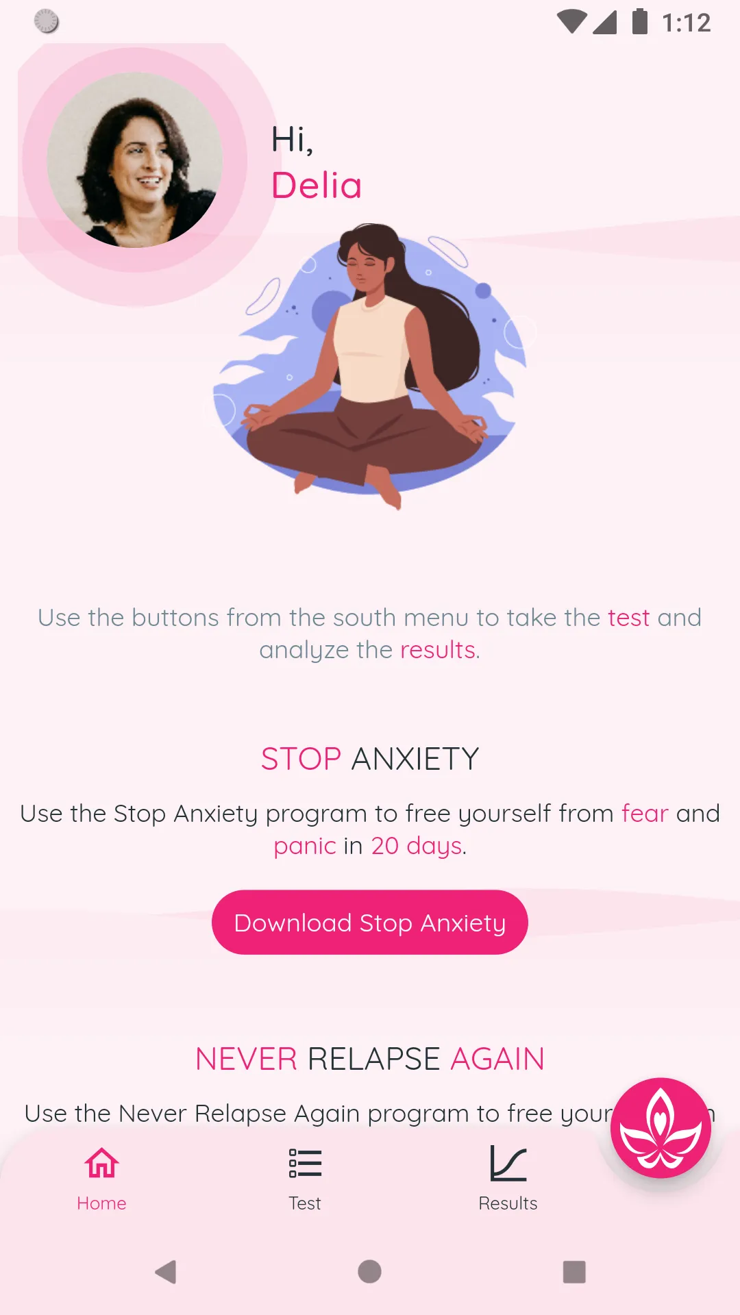 Anxiety Test | Indus Appstore | Screenshot