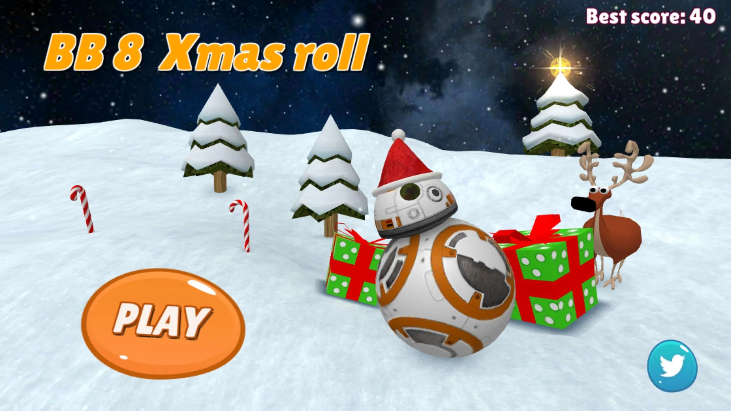 BB8 Xmas roll | Indus Appstore | Screenshot