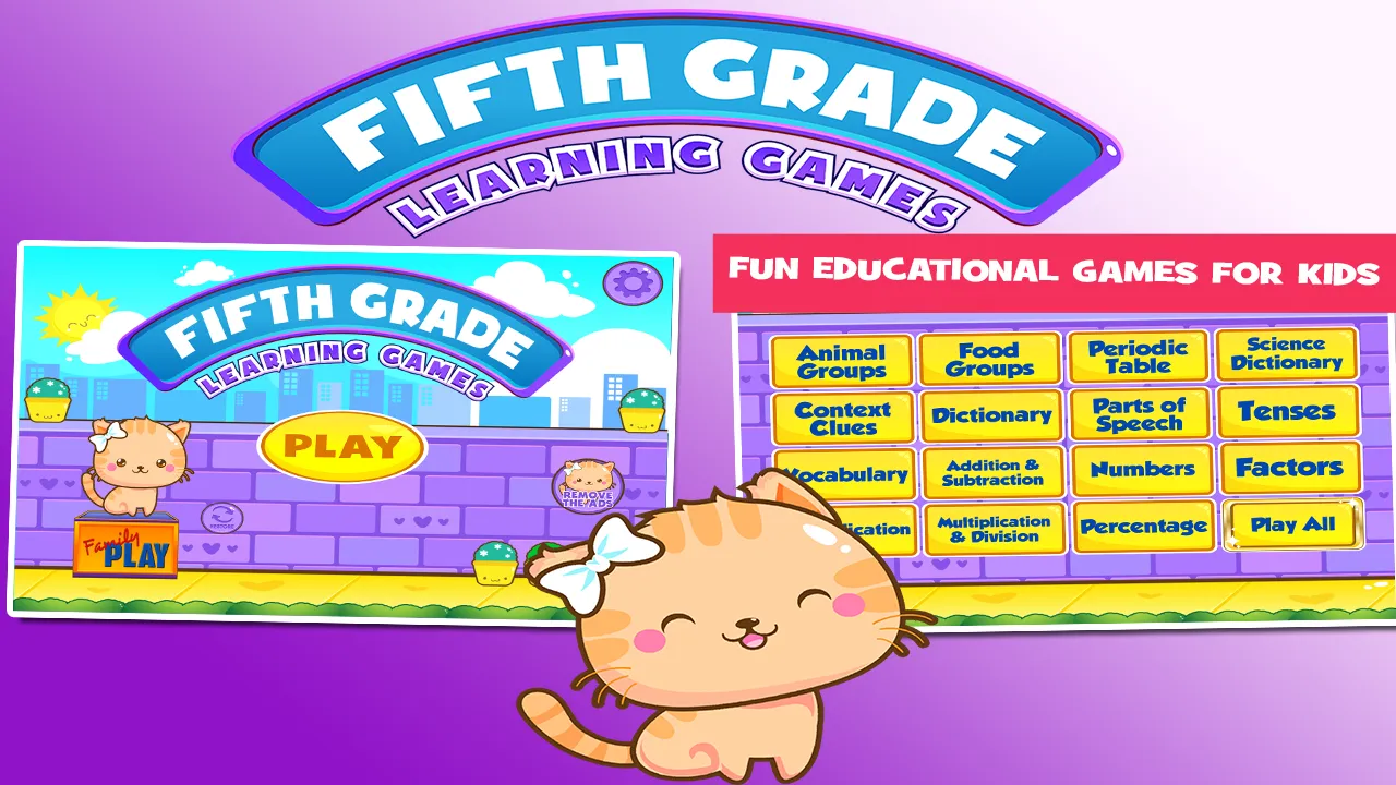 Fifth Grade Learning Games | Indus Appstore | Screenshot