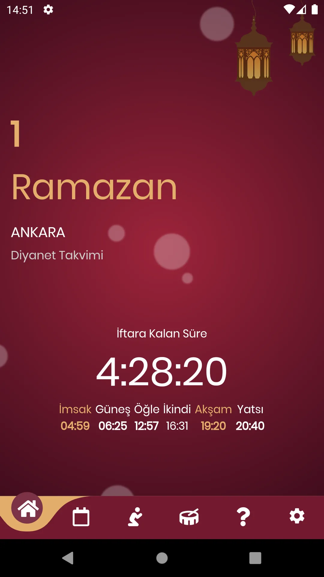 Ramazan İmsakiyesi 2024 | Indus Appstore | Screenshot