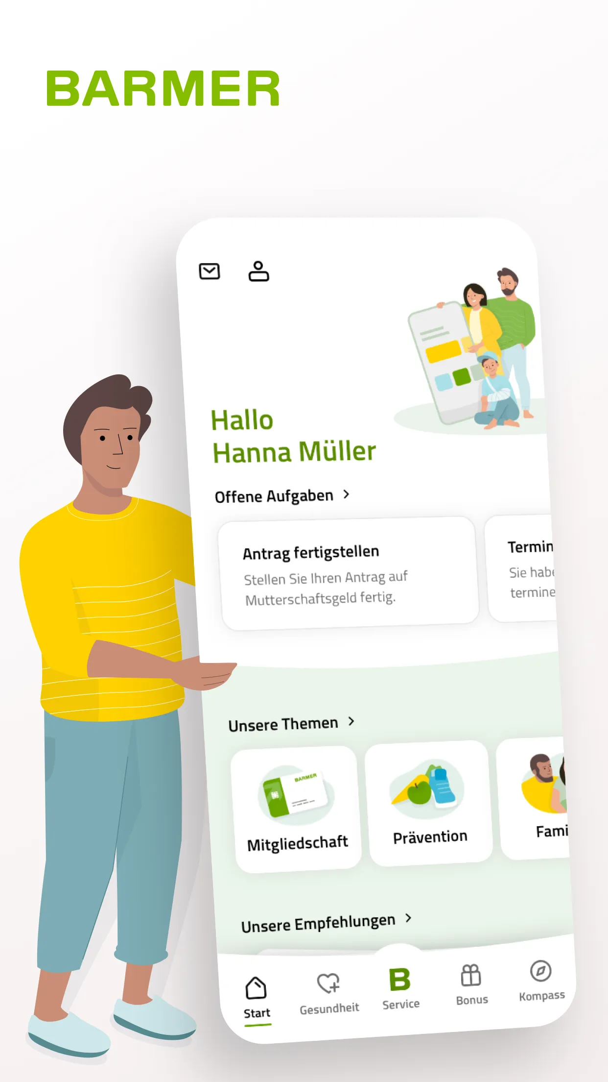 BARMER-App | Indus Appstore | Screenshot