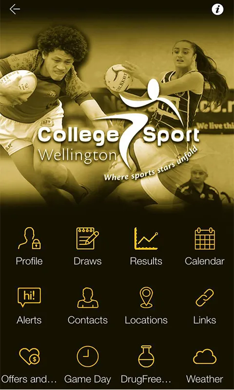 College Sport Wellington | Indus Appstore | Screenshot