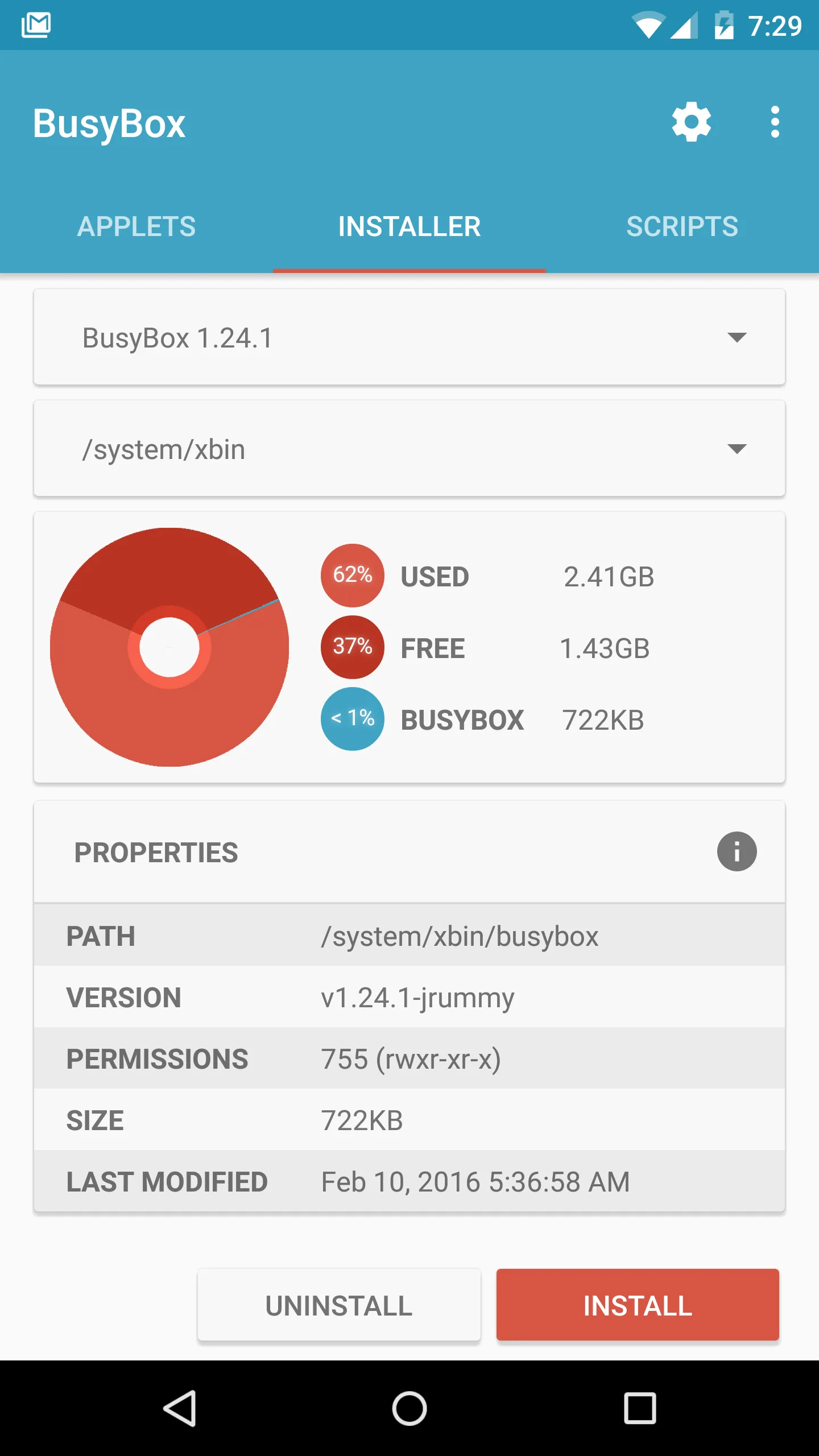 BusyBox for Android | Indus Appstore | Screenshot