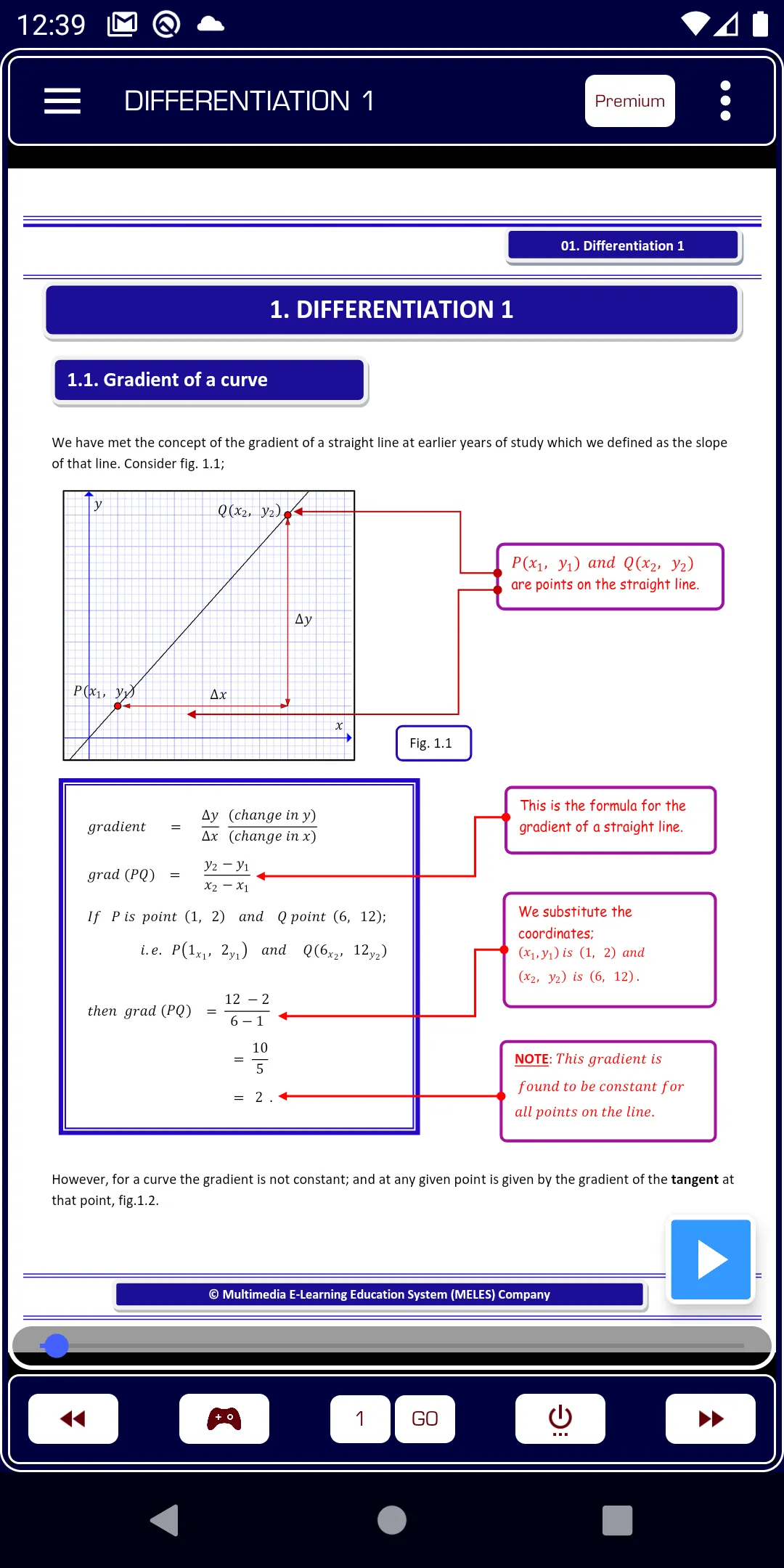 Differentiation-1 Pure Math | Indus Appstore | Screenshot