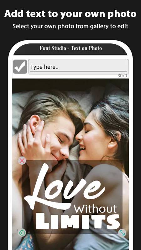 Font Studio add text to photo | Indus Appstore | Screenshot